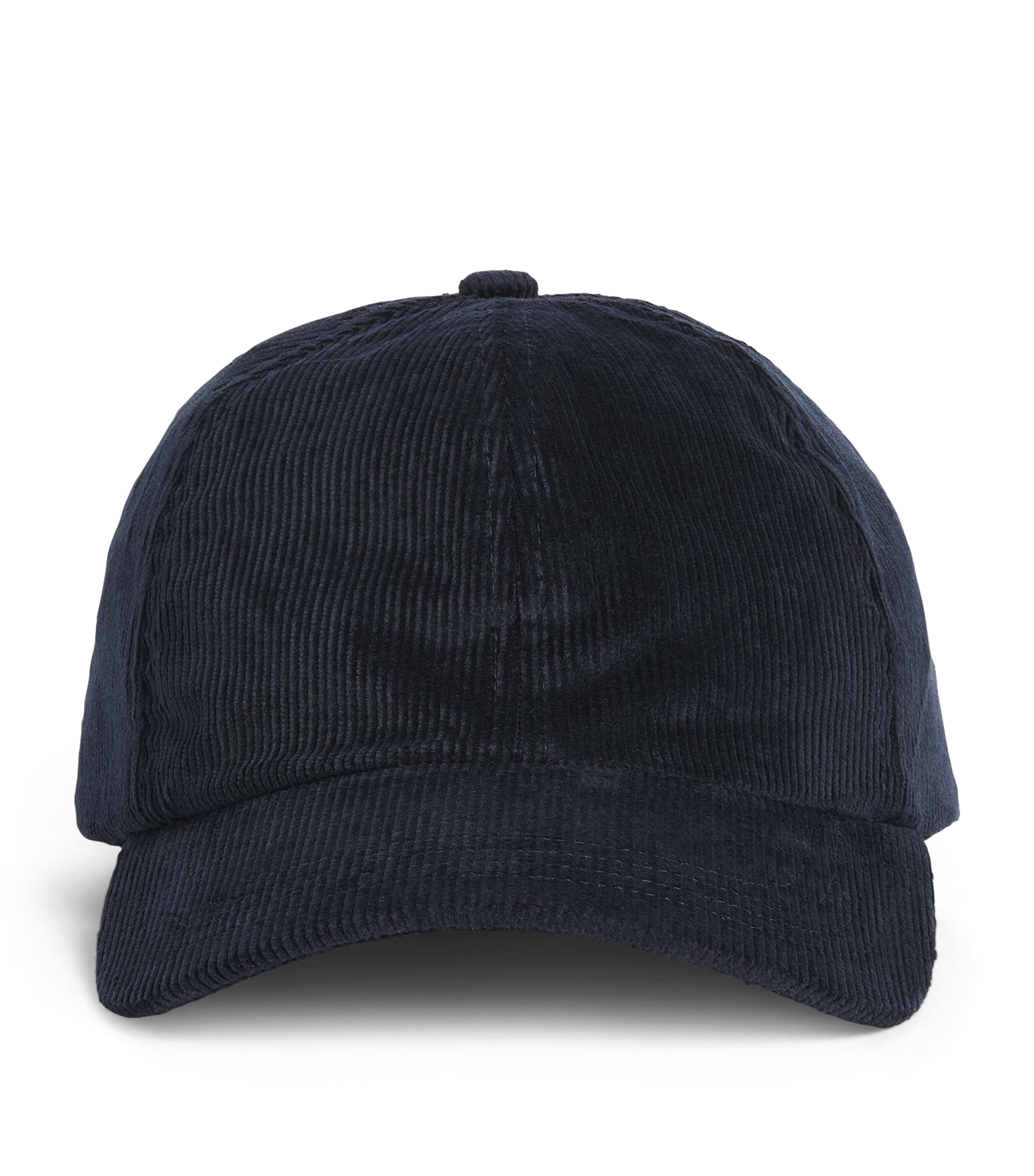 Sunspel Corduroy Cap Navy