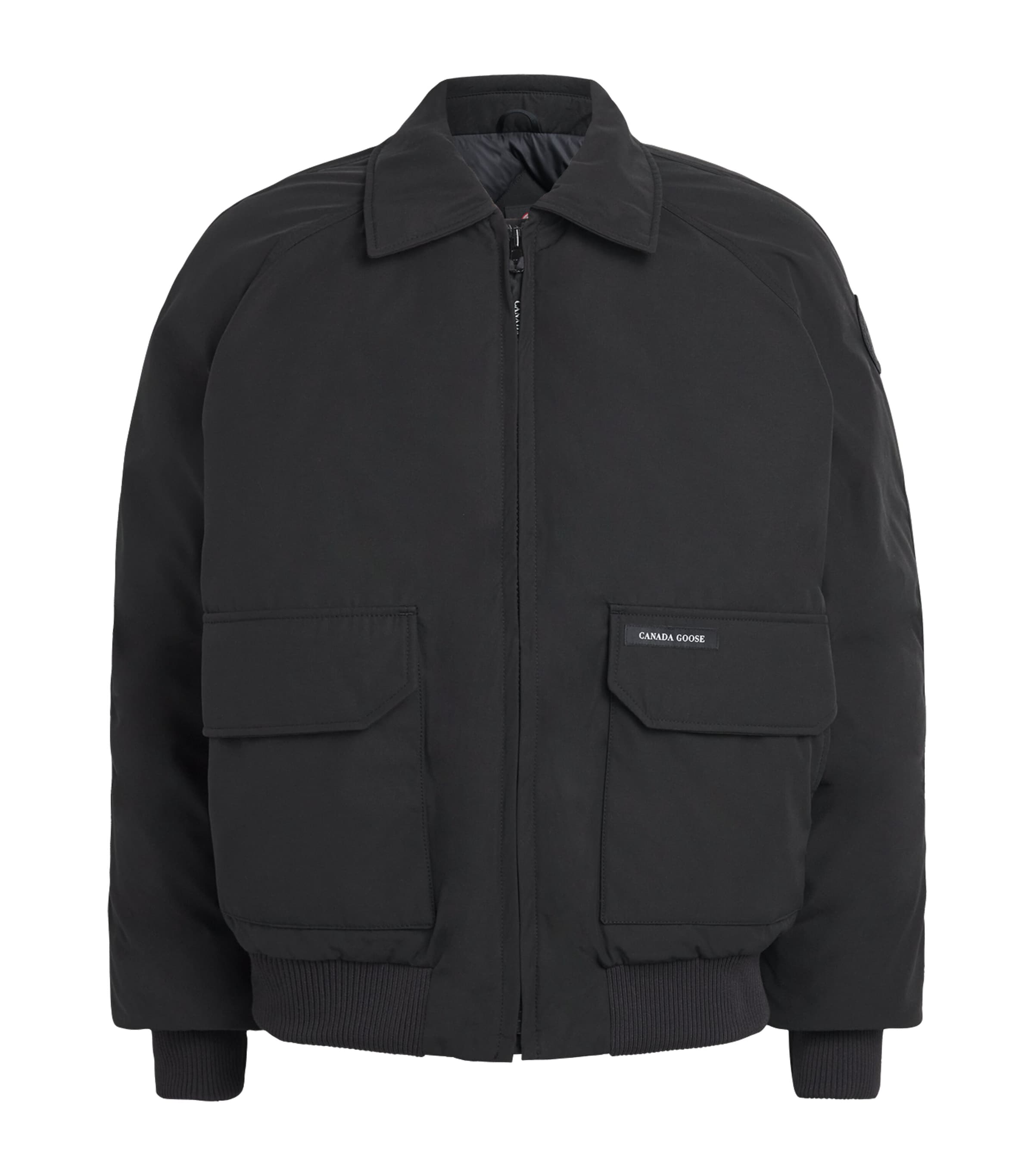 Canada Goose Mens Down Mimico Bomber Jacket Black