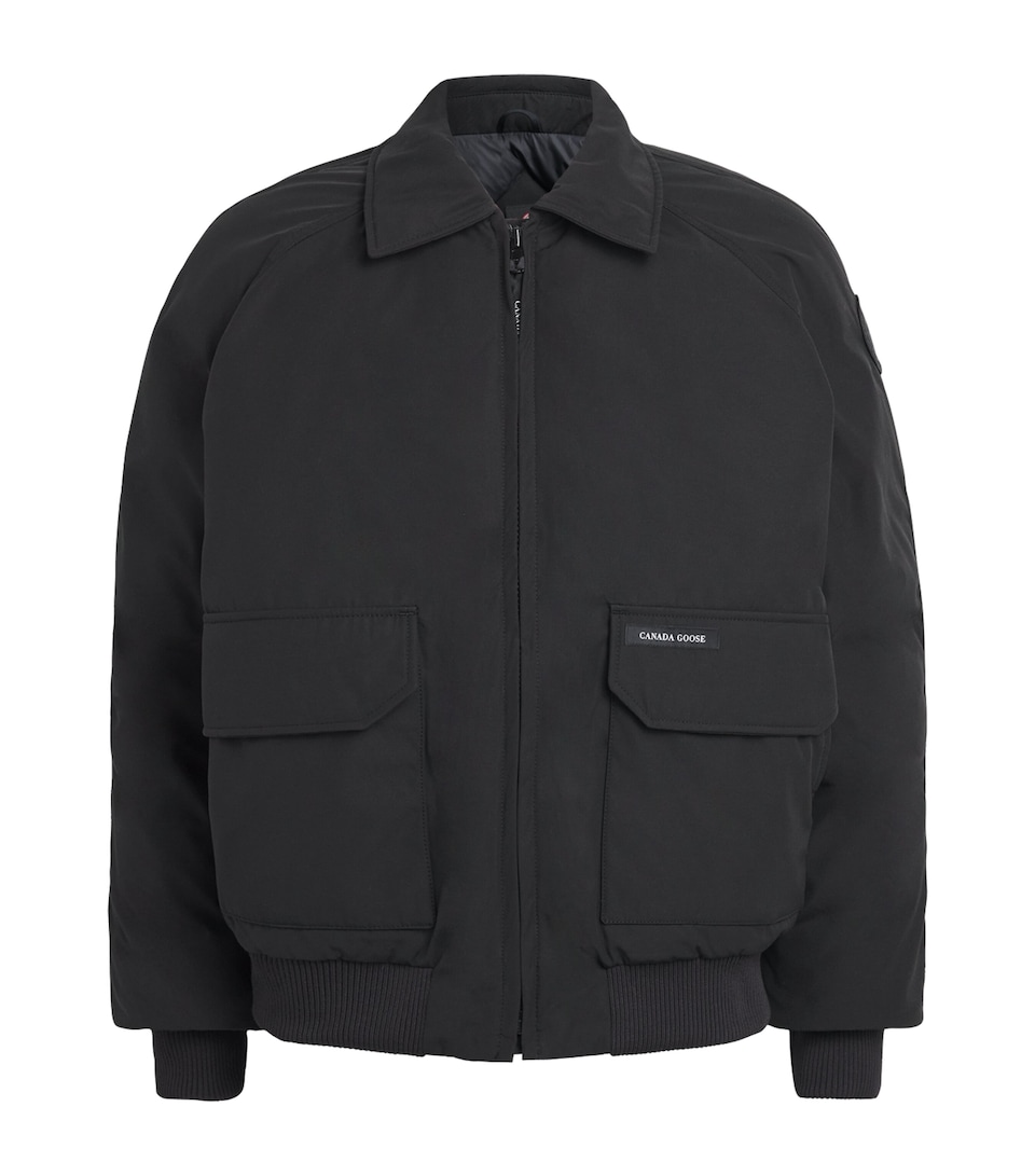 Canada Goose Mens Down Mimico Bomber Jacket Black
