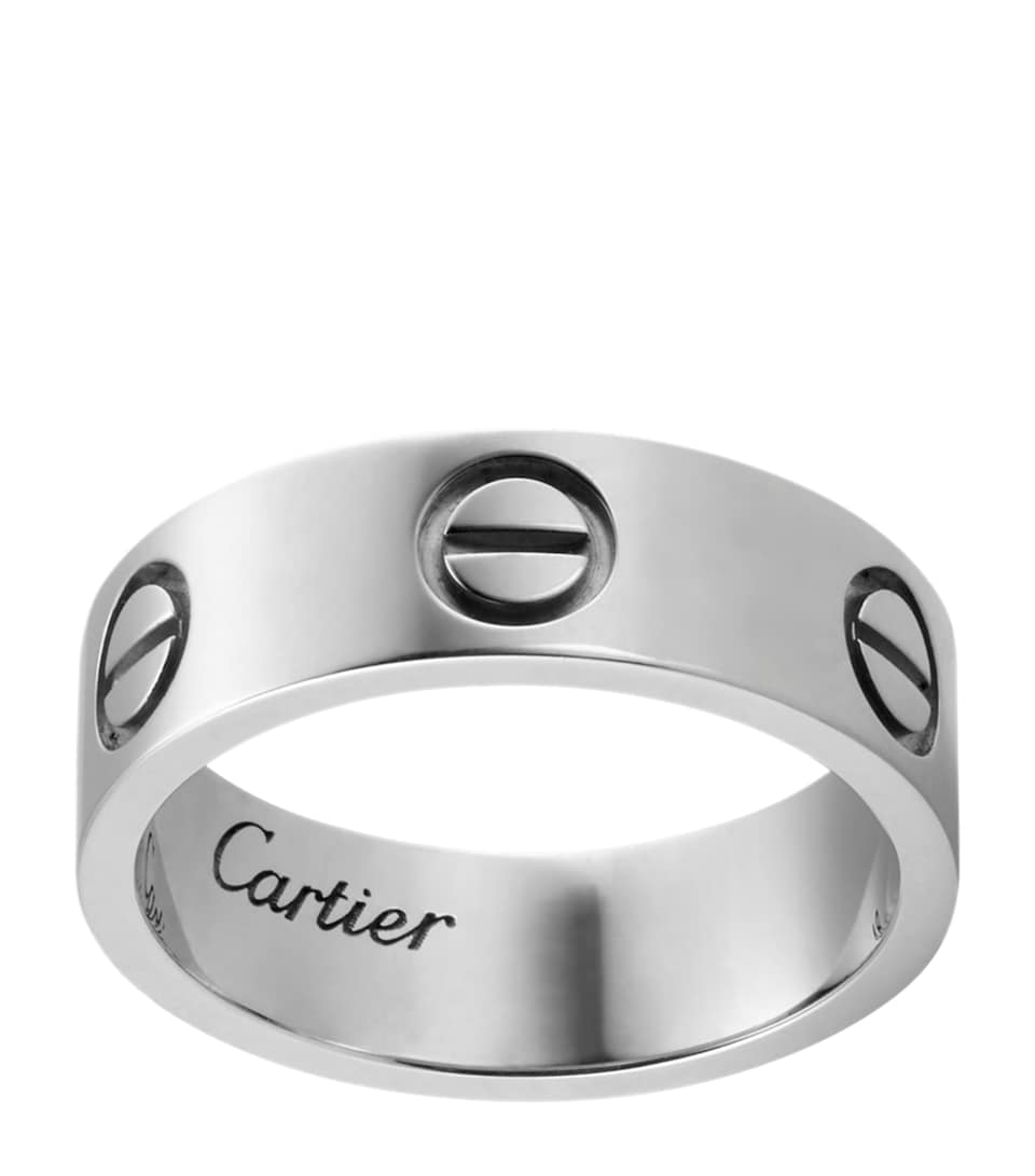 Cartier White Gold LOVE Ring