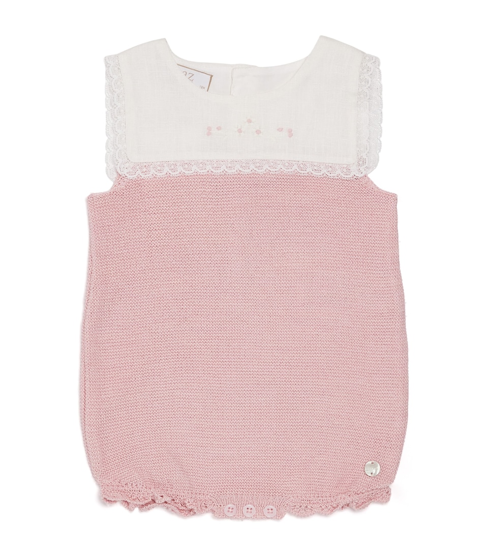 Cotton Alegra Knitted Bodysuit (1-12 Months)