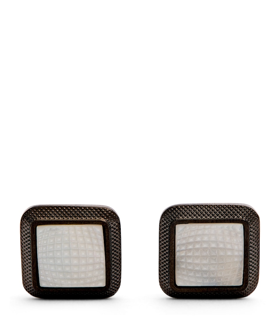 Spazio Square Mother-of-Pearl Cufflinks