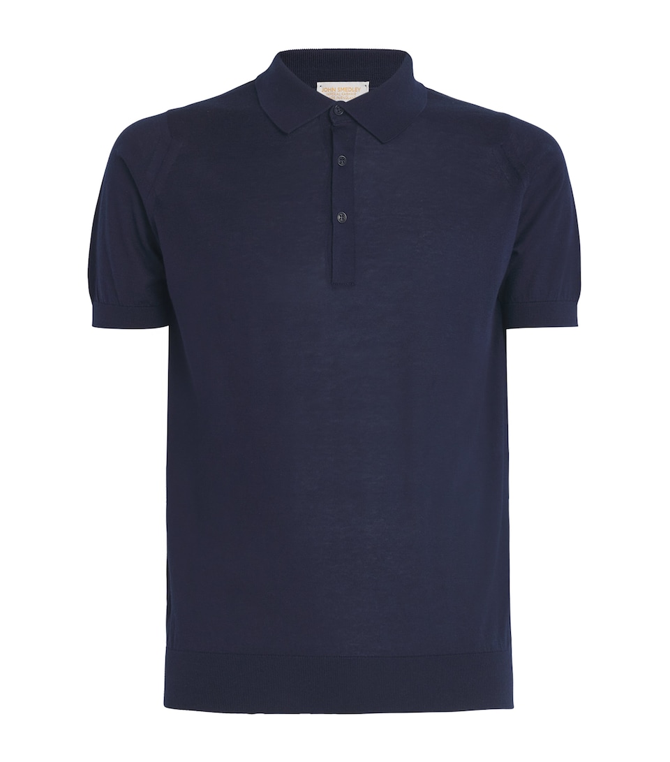 Cotton-Cashmere Elias Polo Shirt