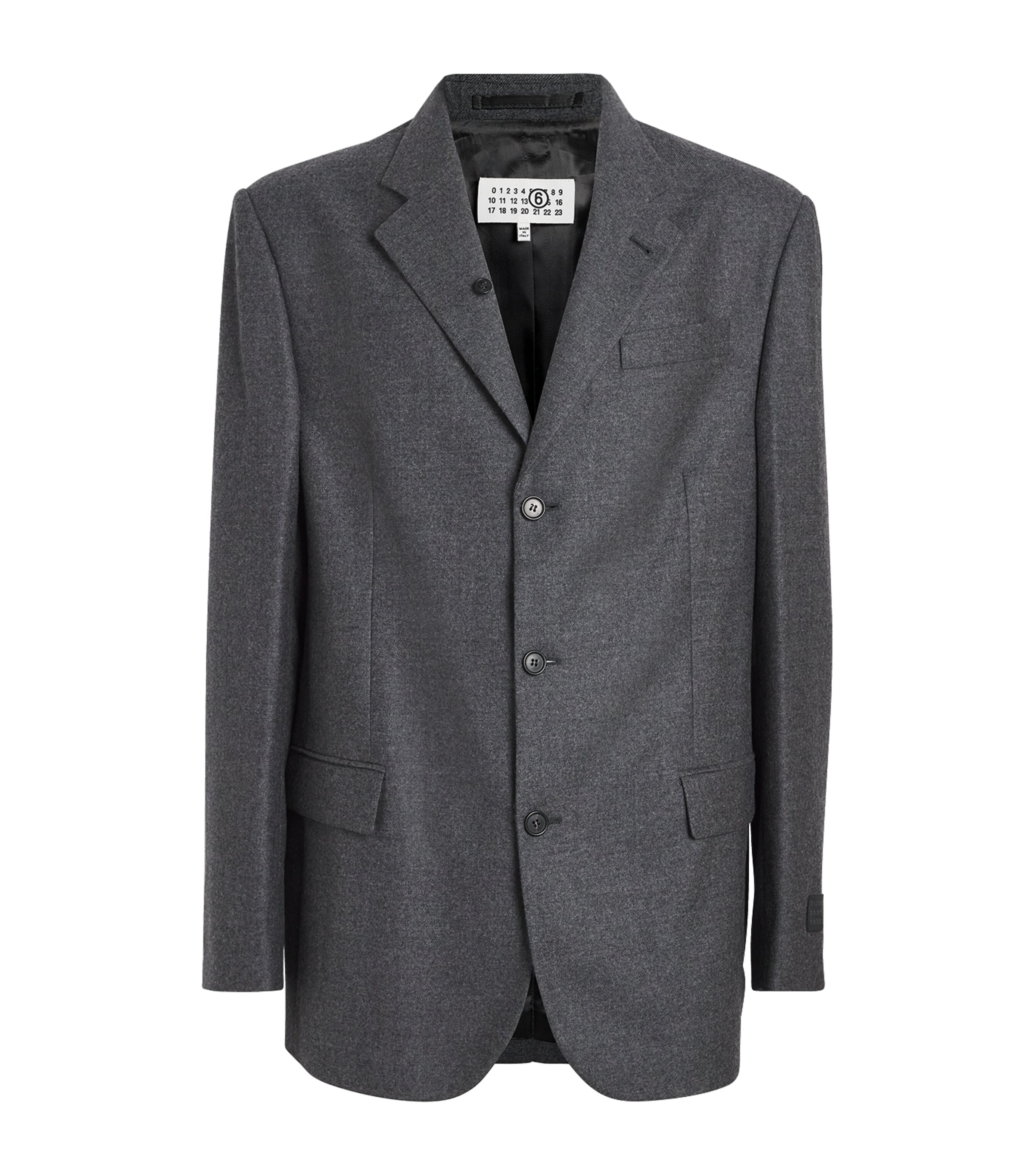 Wool Melange Blazer