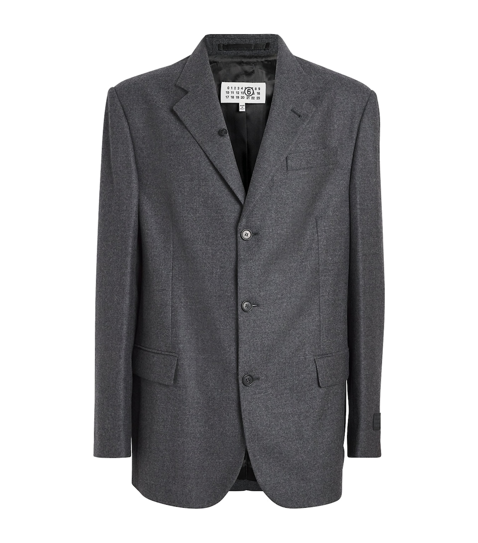 Wool Melange Blazer