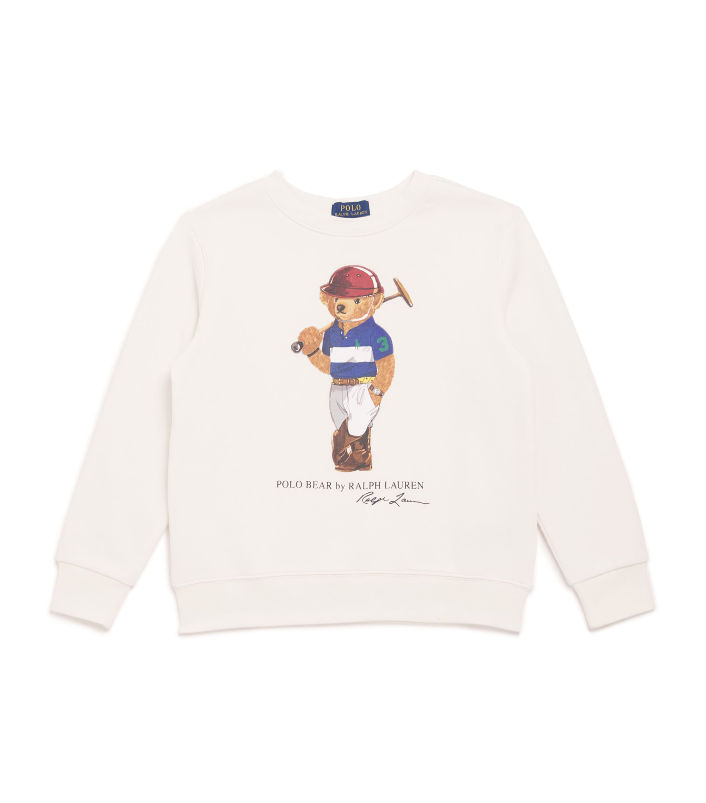 Cotton Polo Bear Sweatshirt (6-14 Years)