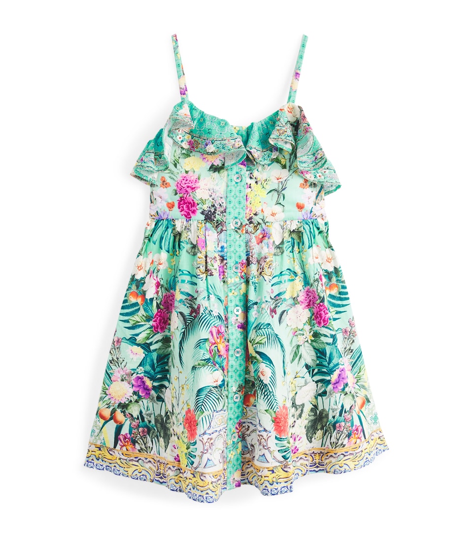 Cotton Floral Dress (4-10 Years)