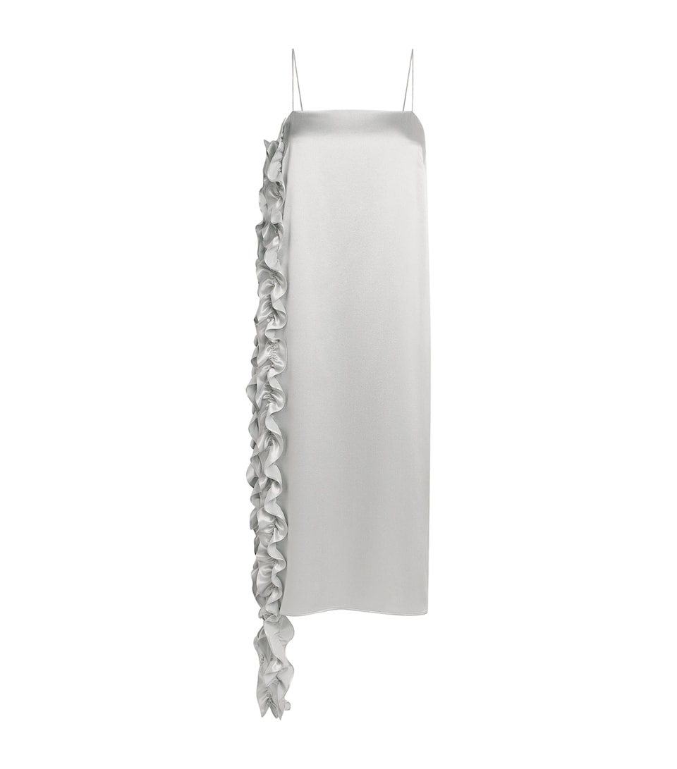 Silk Crepe Sirelle Midi Dress