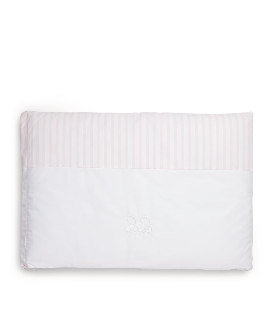 Cotton Striped Bed Bumper