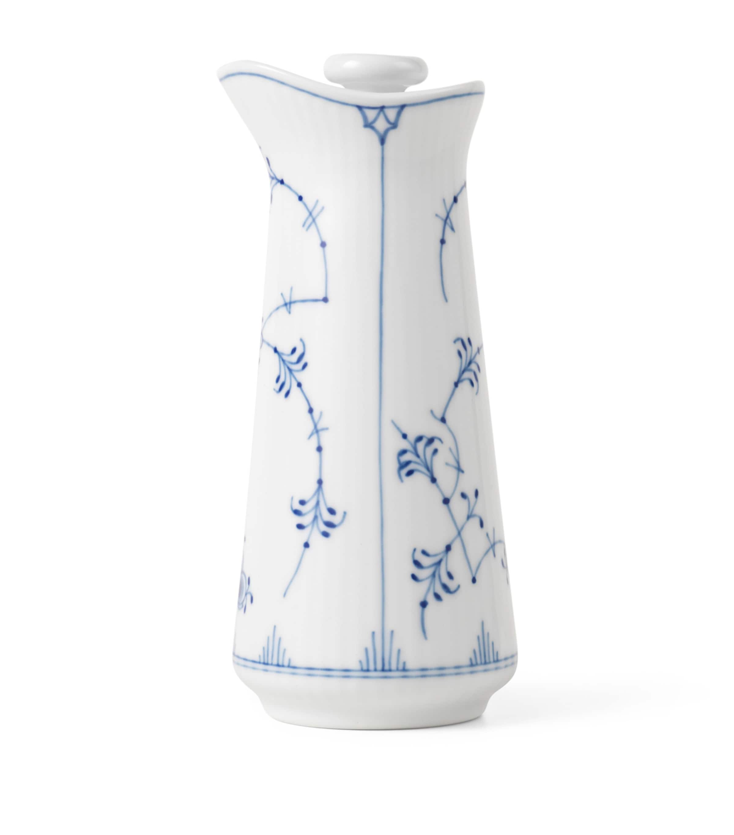 Blue Fluted Plain Jug (150ml)