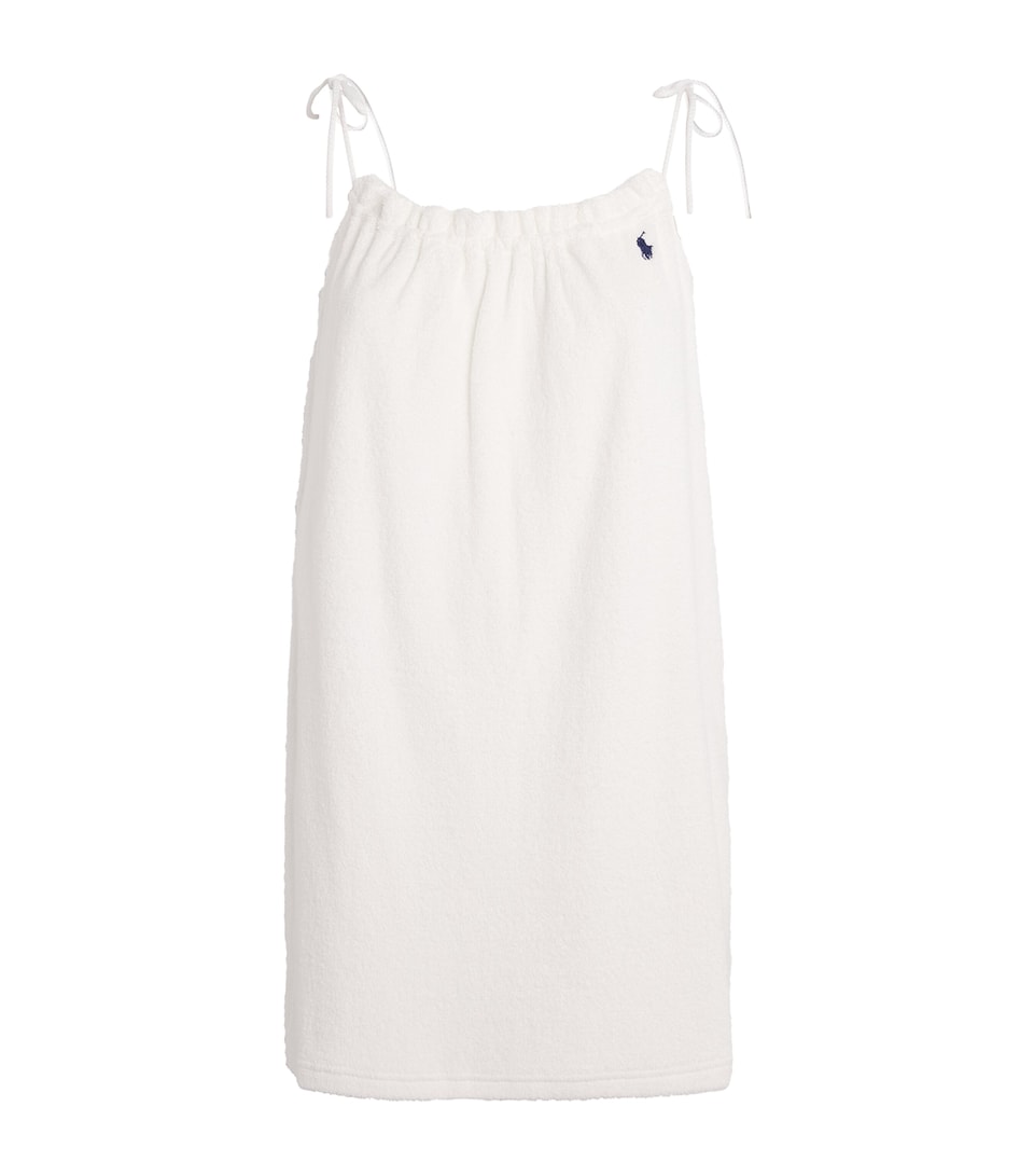 Logo Terry Towelling Mini Dress