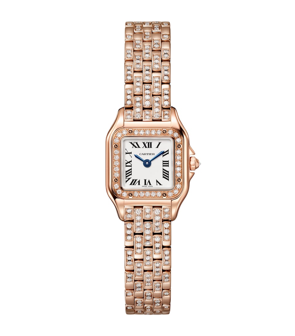 Rose Gold and Diamond Panthère de Cartier Watch 20mm