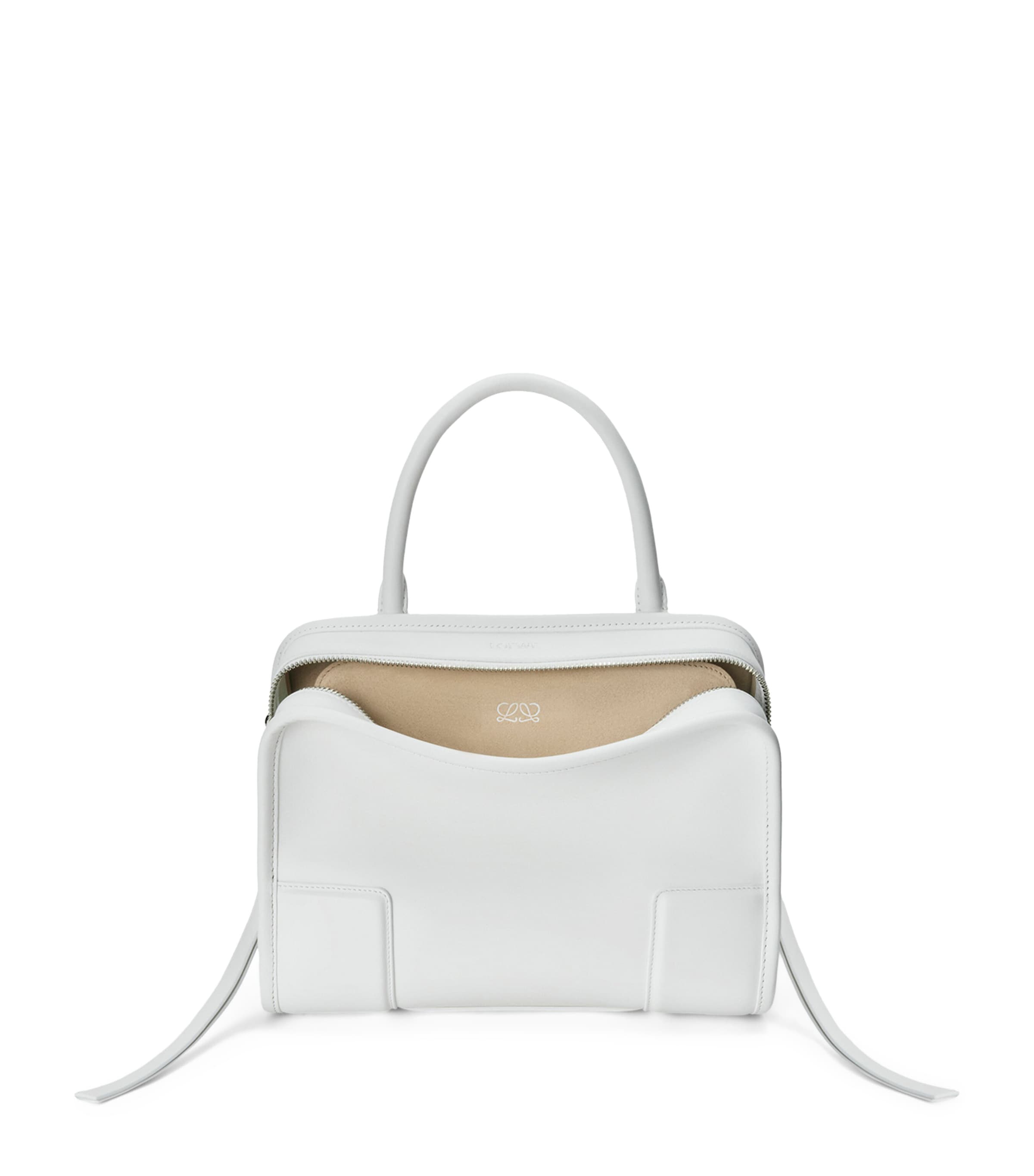 Small Leather Amazona 180 Top-Handle Bag