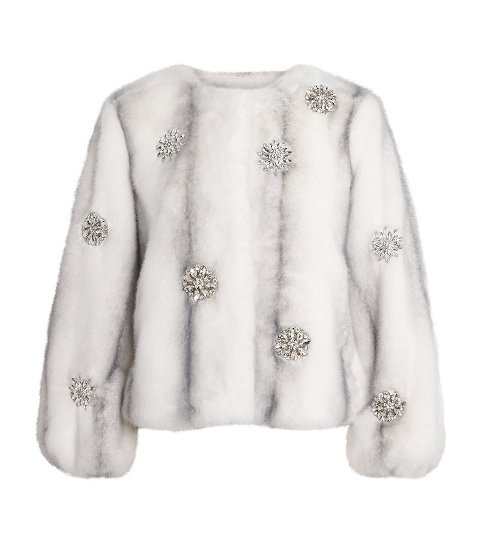 Faux Fur Embellished Benson Jacket