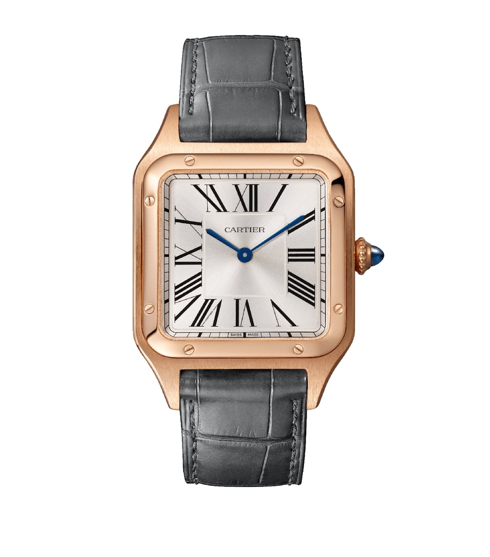 Rose Gold Santos-Dumont Watch 31.4mm