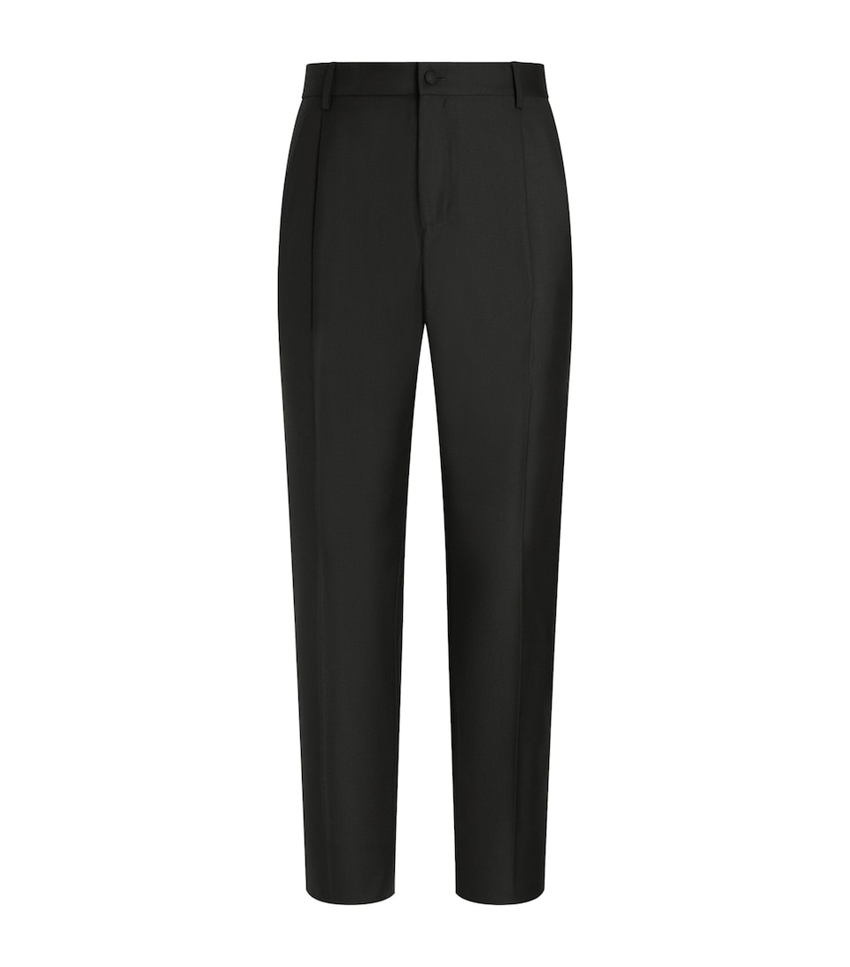 Virgin Wool Tailored Trousers