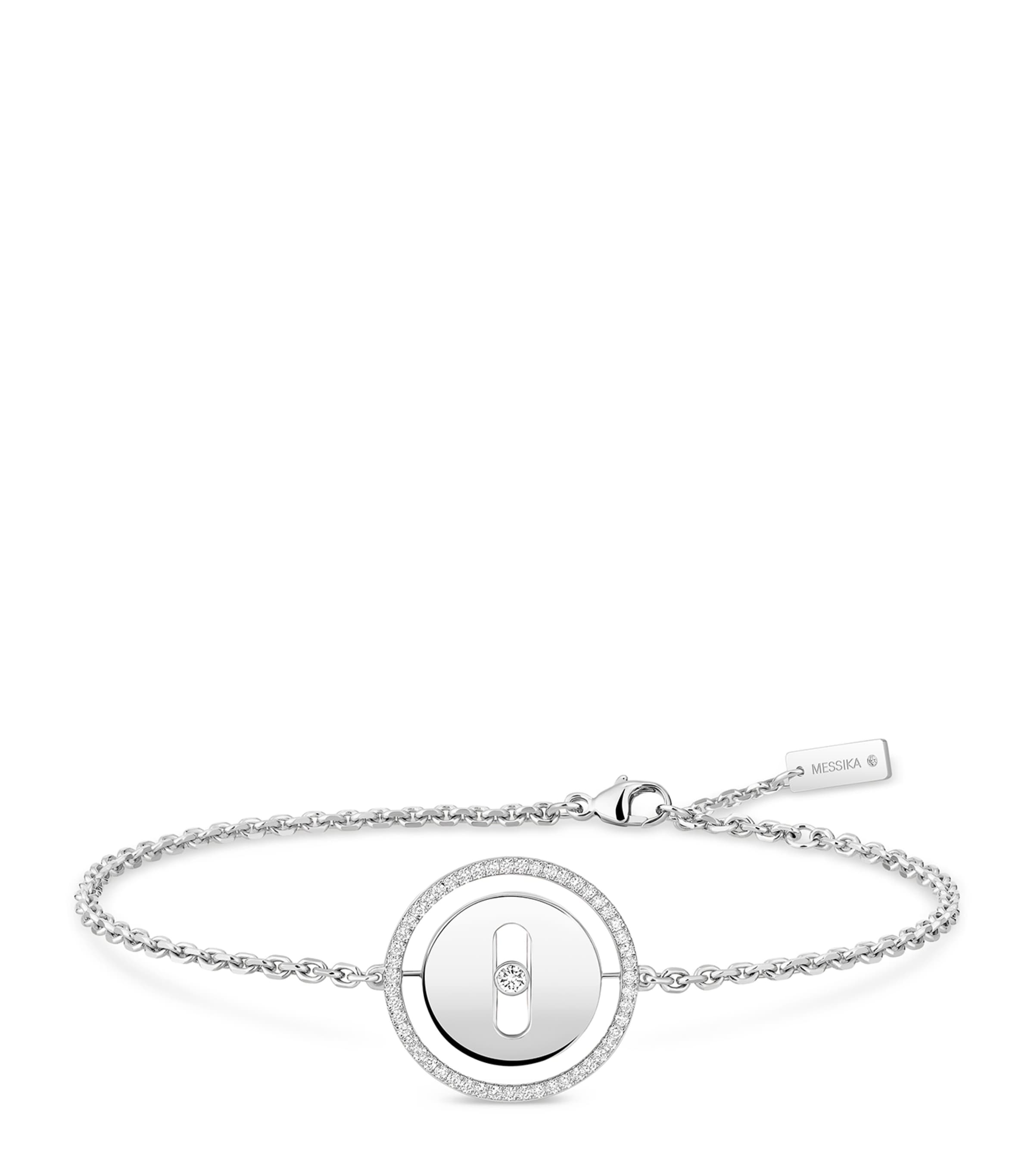 Lucky Move White Gold and Diamond Bracelet (0.17ct)