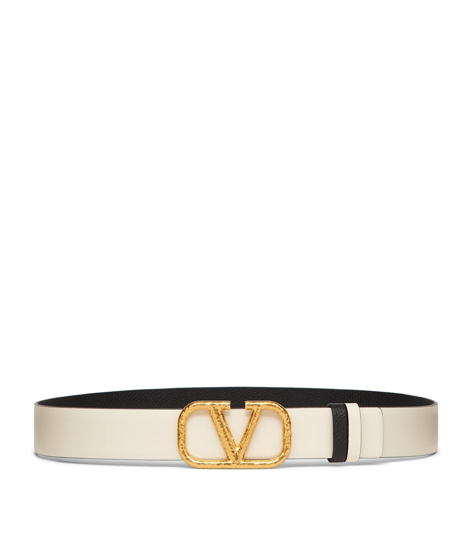 Reversible VLOGO Signature Belt