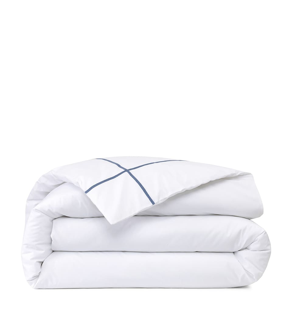 Yves Delorme Athena Double Duvet Cover (200cm x 200cm) Outremer