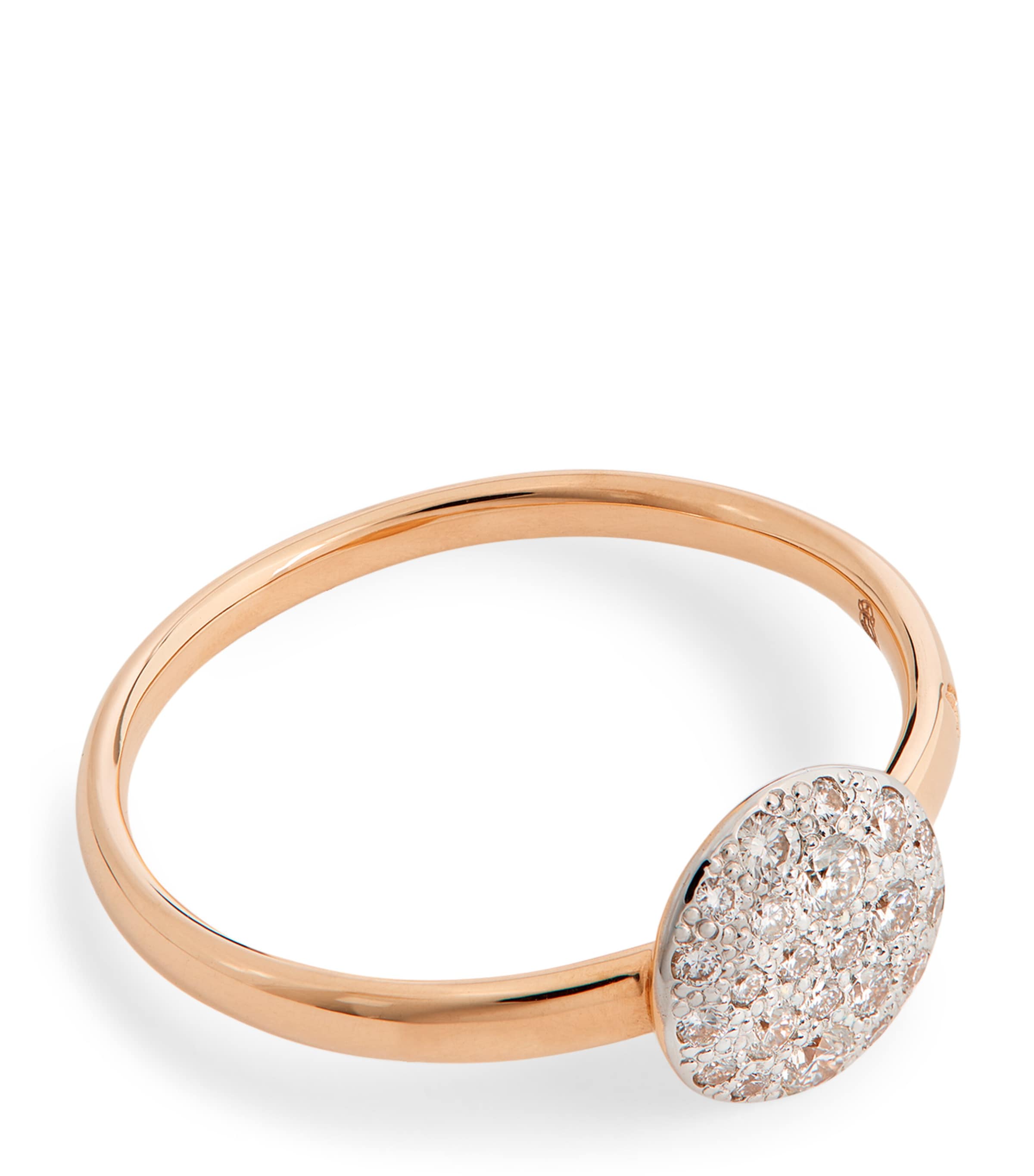 Rose Gold and Diamond Sabbia Ring