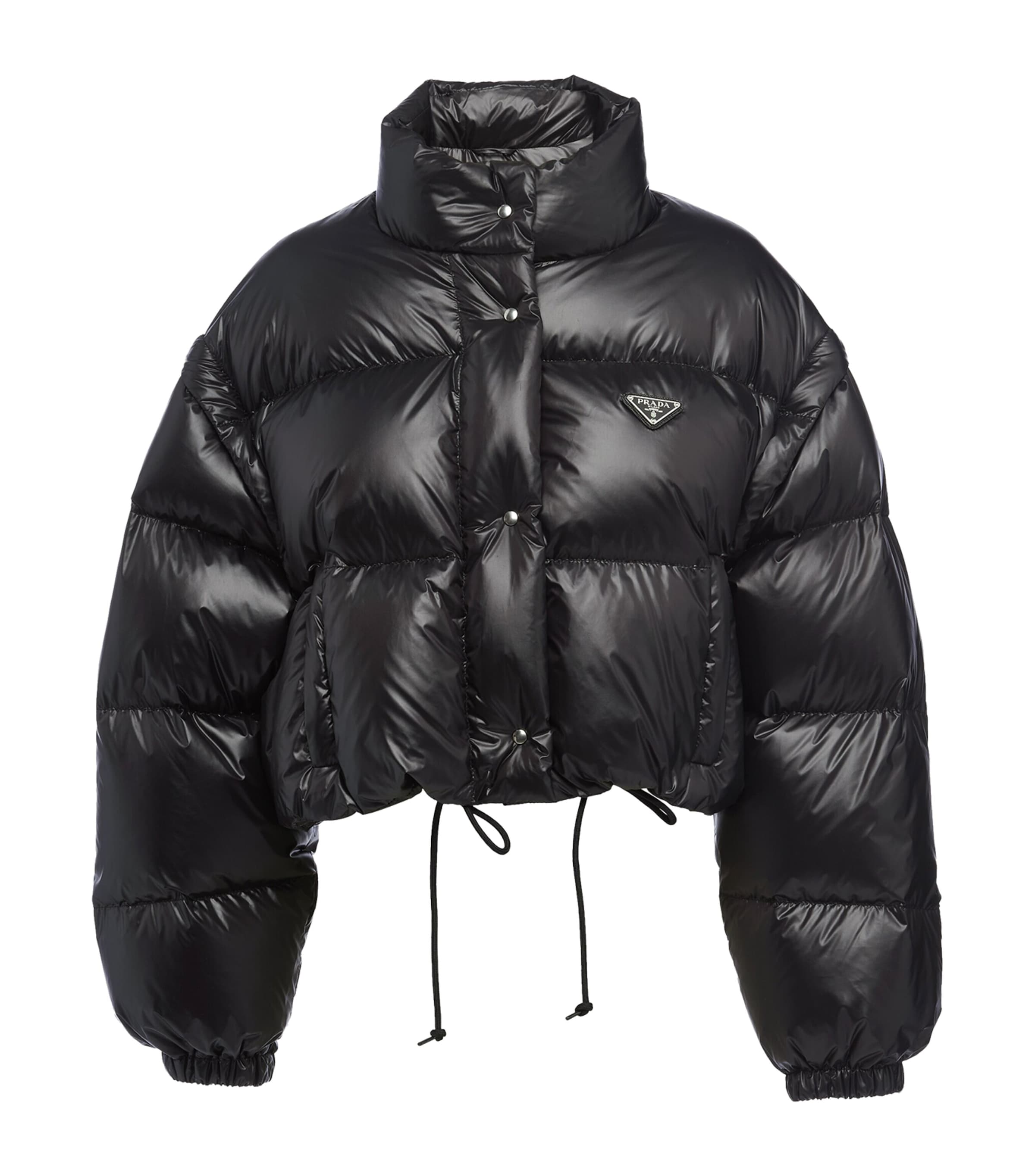 Crop Re-Nylon Puffer Jacket