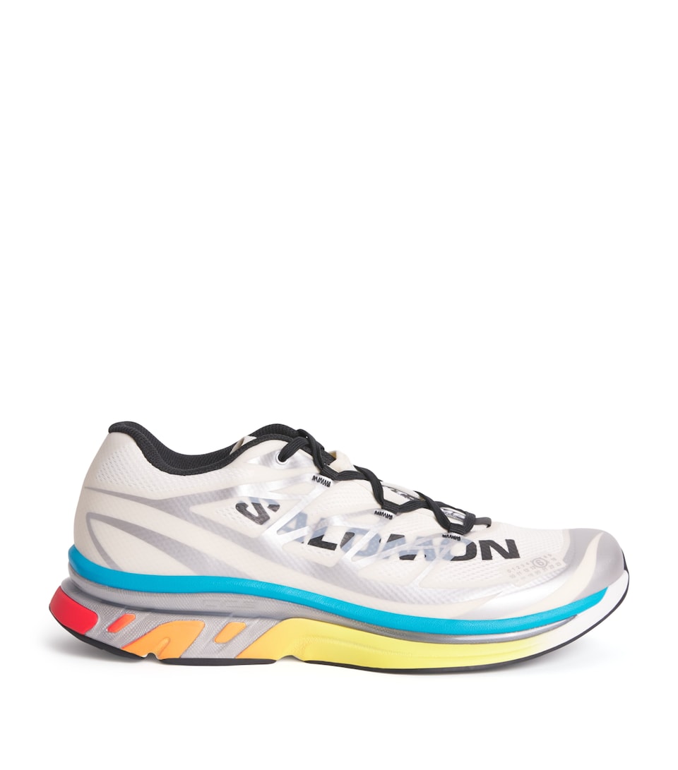 MM6 Maison Margiela Mens x Salomon XT Sneakers Vnlla/slvr/lmn