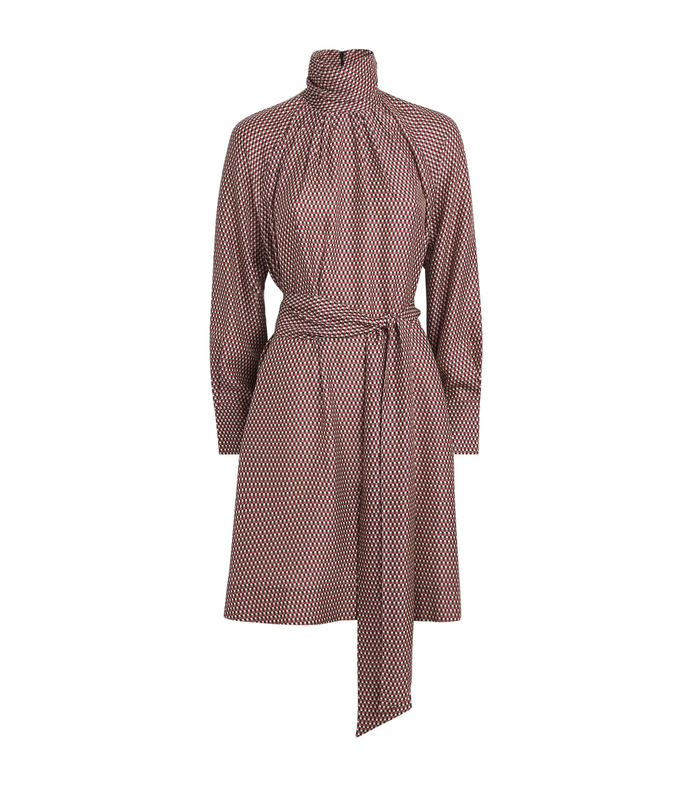 Check Print Agata Mini Dress