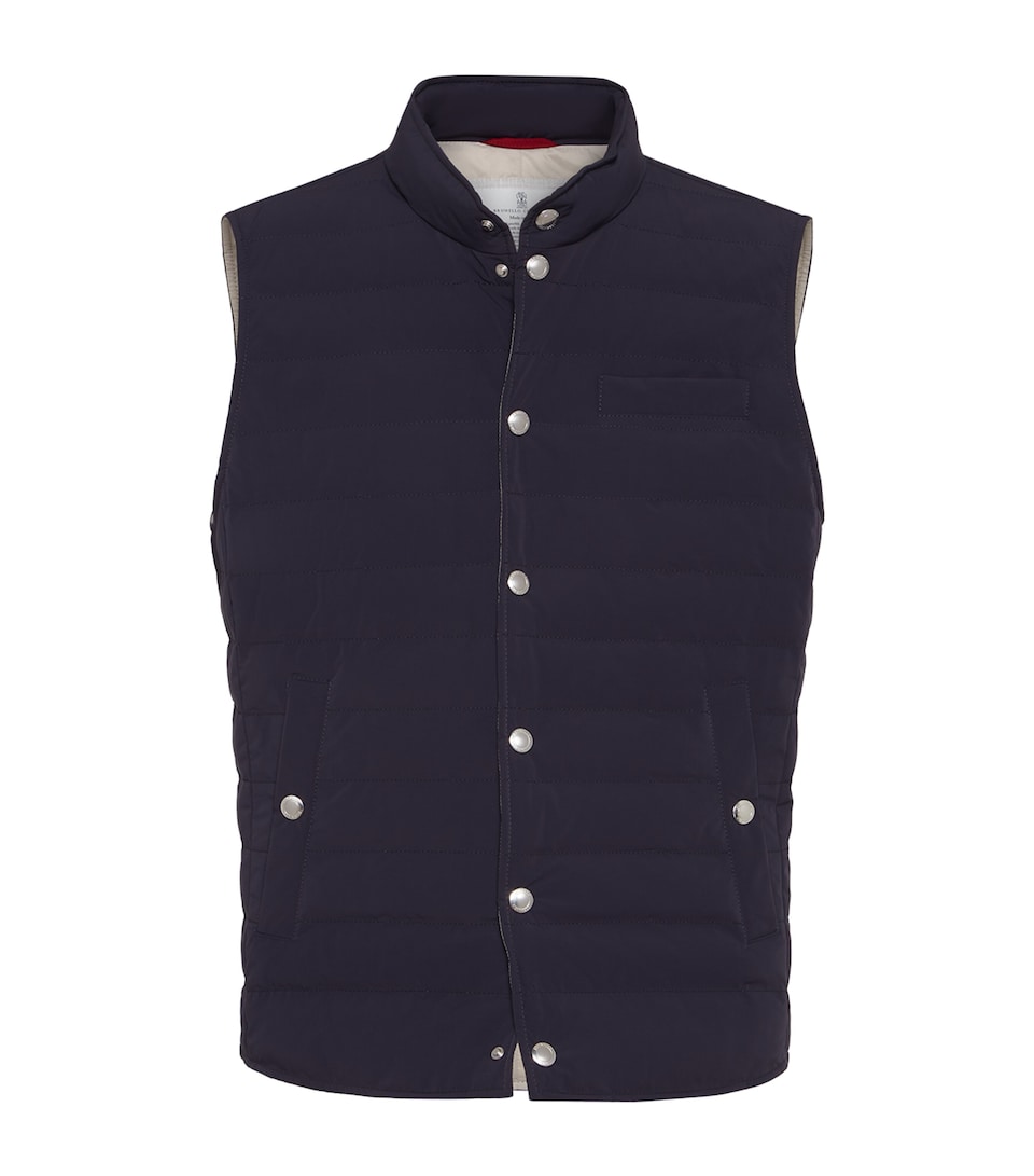 Bonded Taffeta Down Gilet