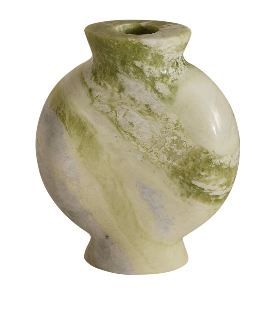 Soho Home Marble Sesso Vase (18cm) Green
