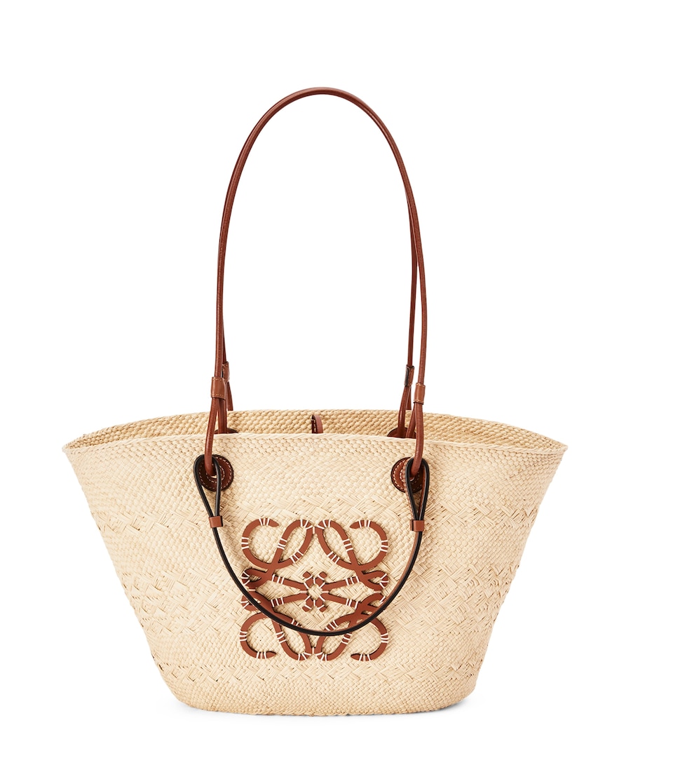 x Paula’s Ibiza Anagram Basket Bag