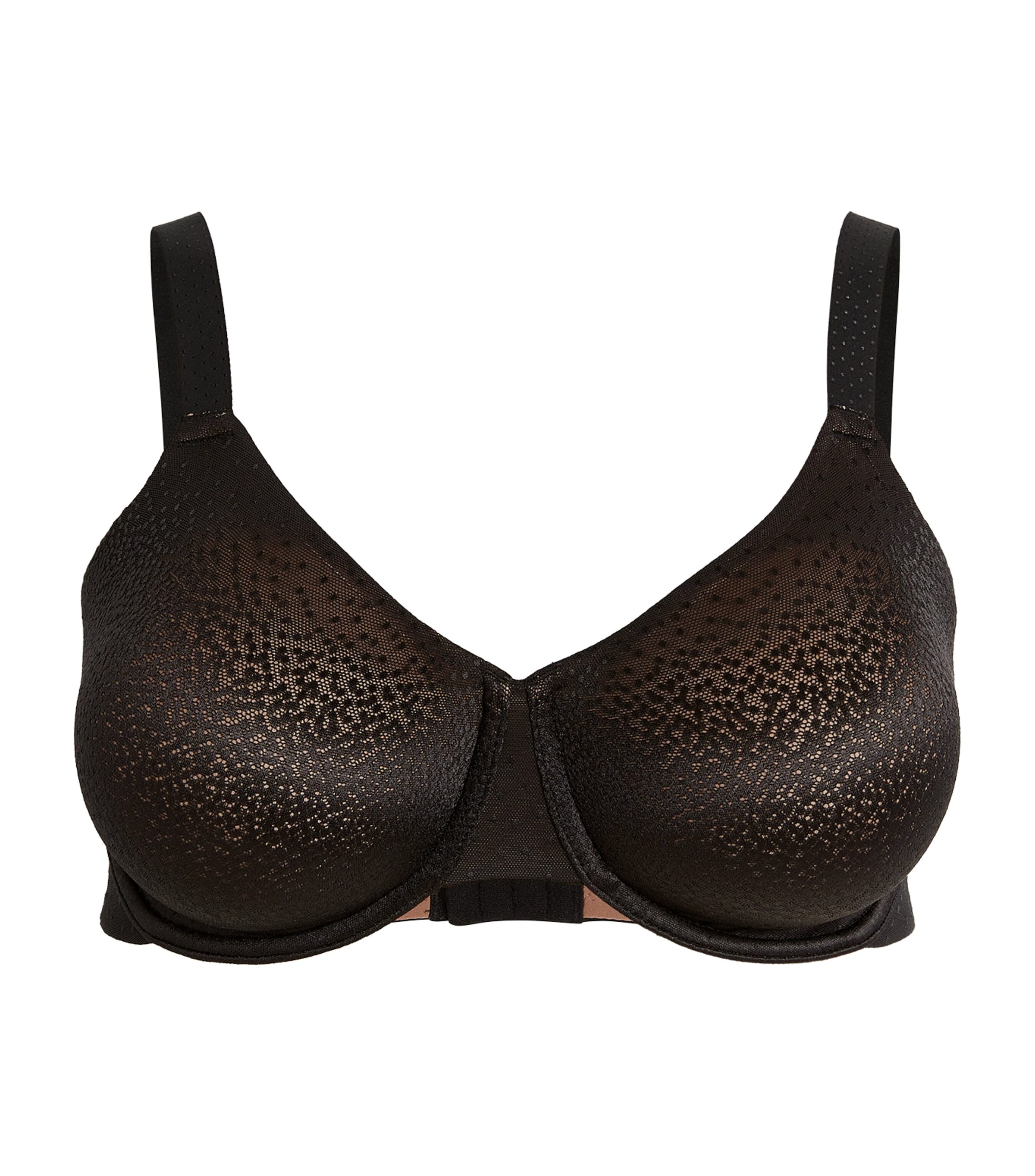 Wacoal Womens Back Appeal Underwire Bra Black