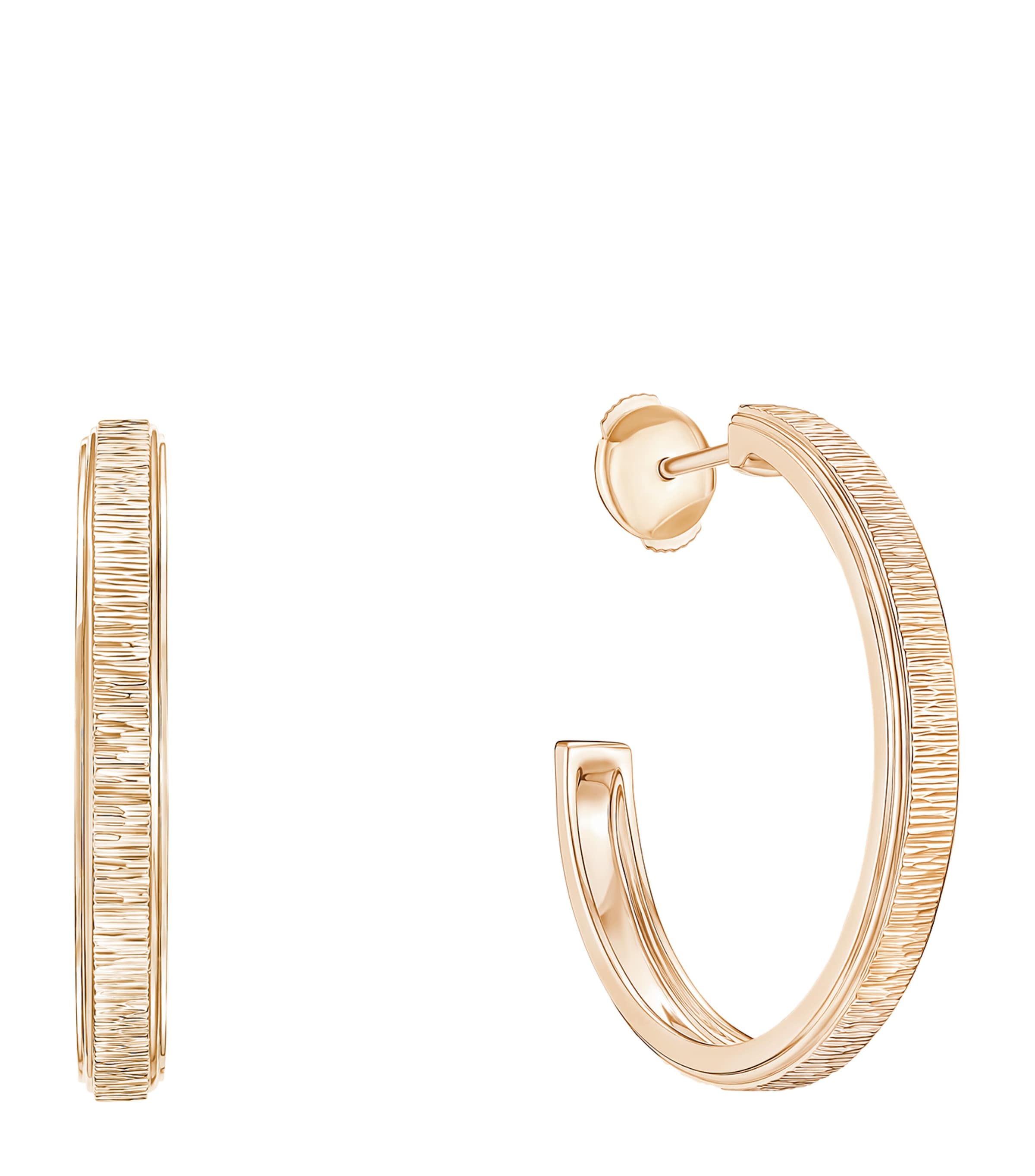 Rose Gold and Diamond Possession Décor Palace Earrings