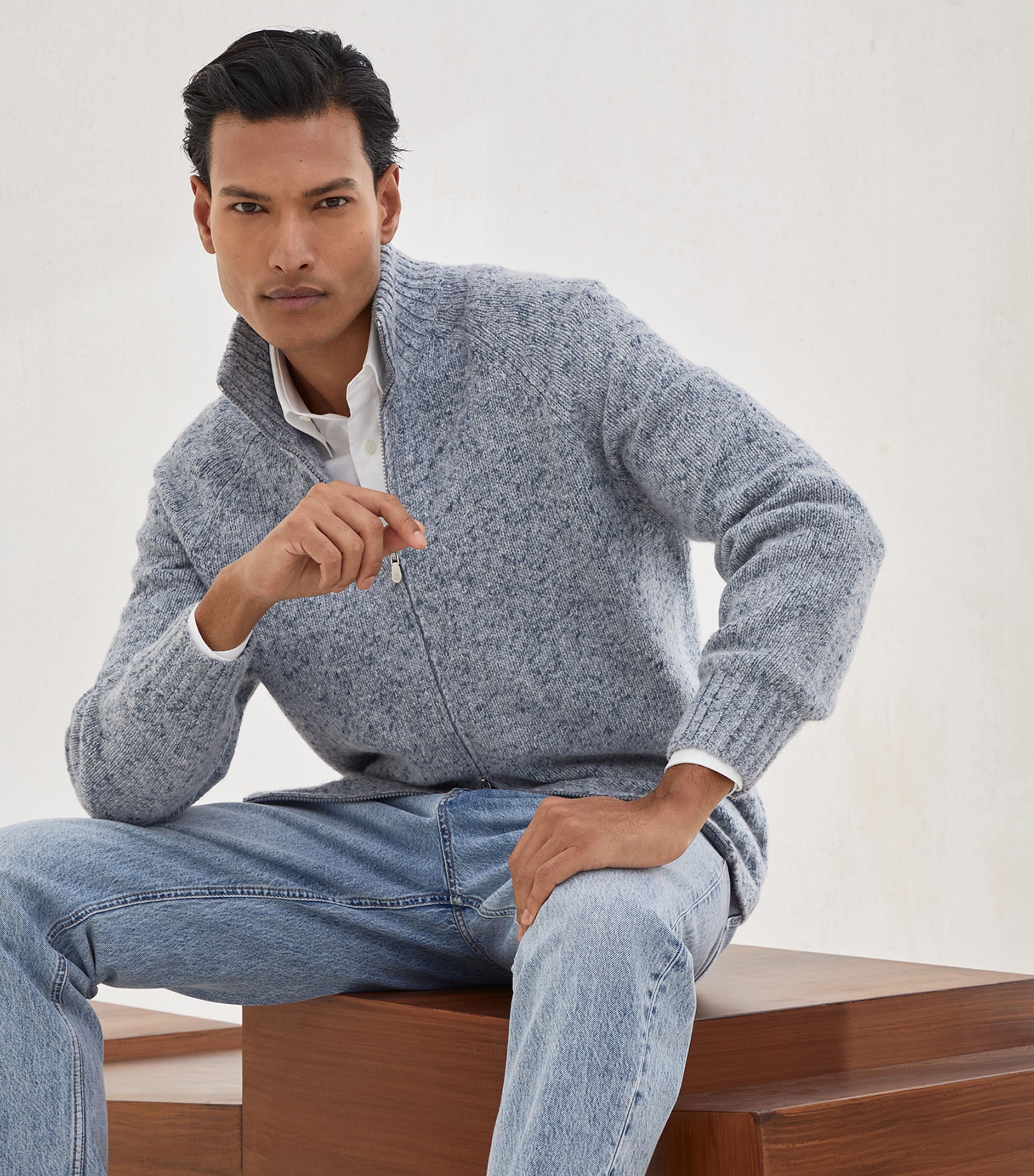 極美品 BURUNELLO CUCINELLI ブルネロクチネリ パーカー L BRUNELLO CUCINELLI - 美品 クリーニング済み 21AW BRUNELLO