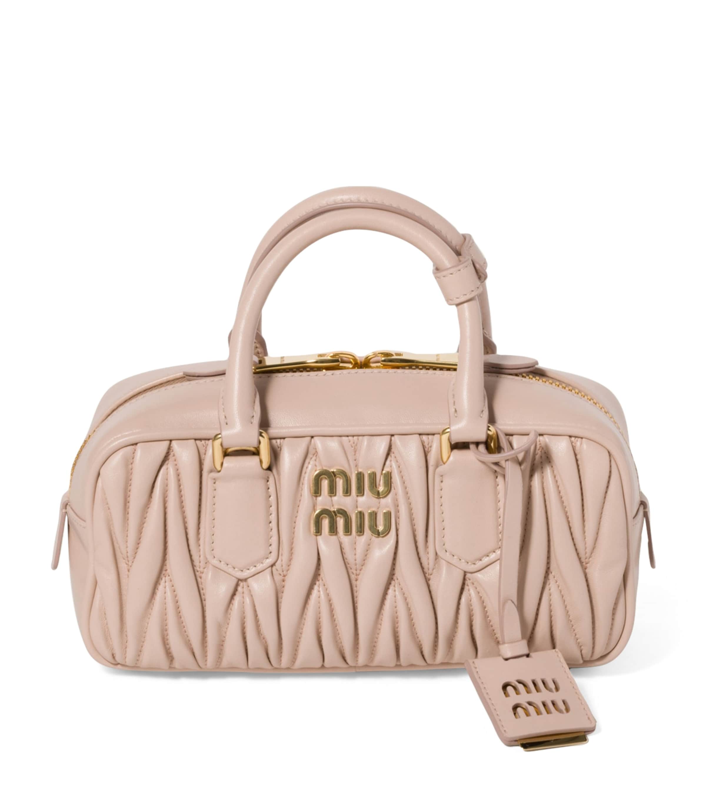 Nappa Leather Arcadie Top-Handle Bag