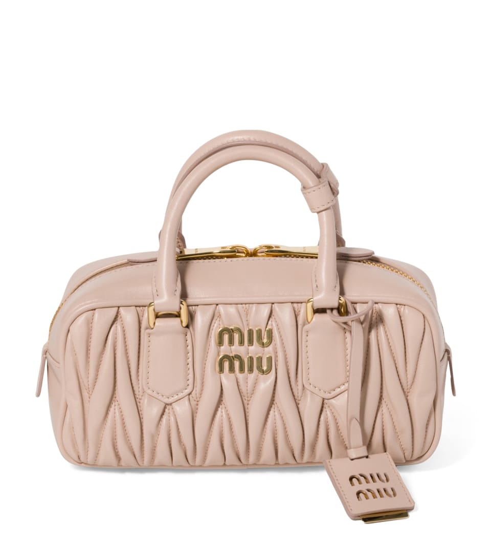 Nappa Leather Arcadie Top-Handle Bag