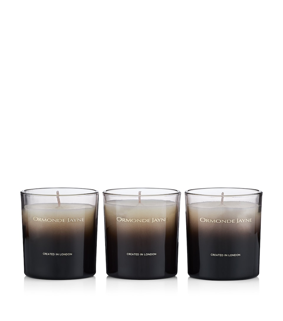 Ormonde Jayne Floral Candle Gift Set (3 x 170g) Brown
