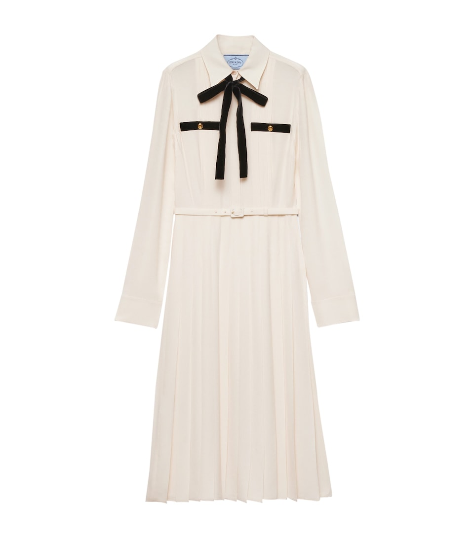 Satin Sablé Maxi Dress