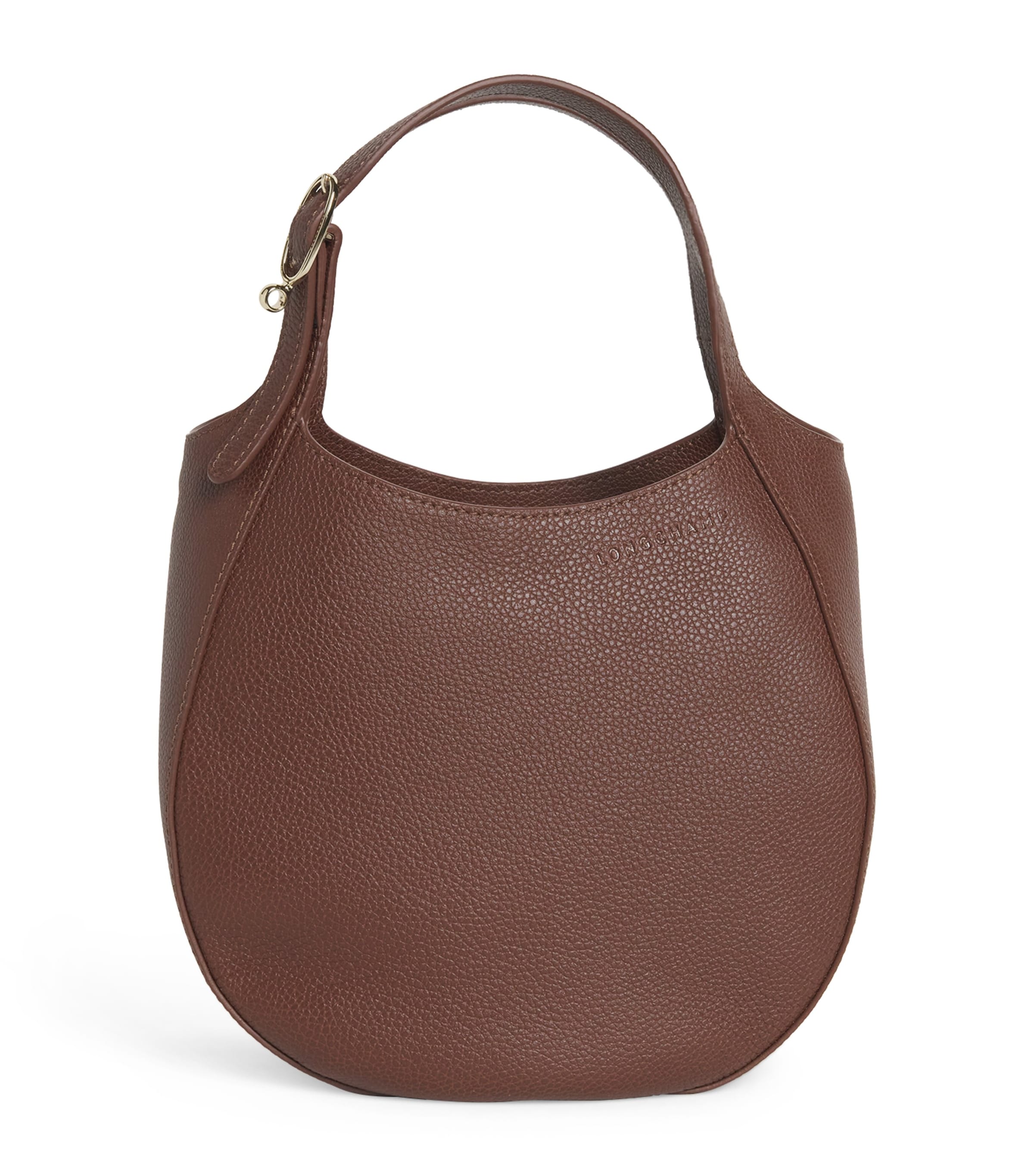 Small Leather Le Foulonné Top-Handle Bag