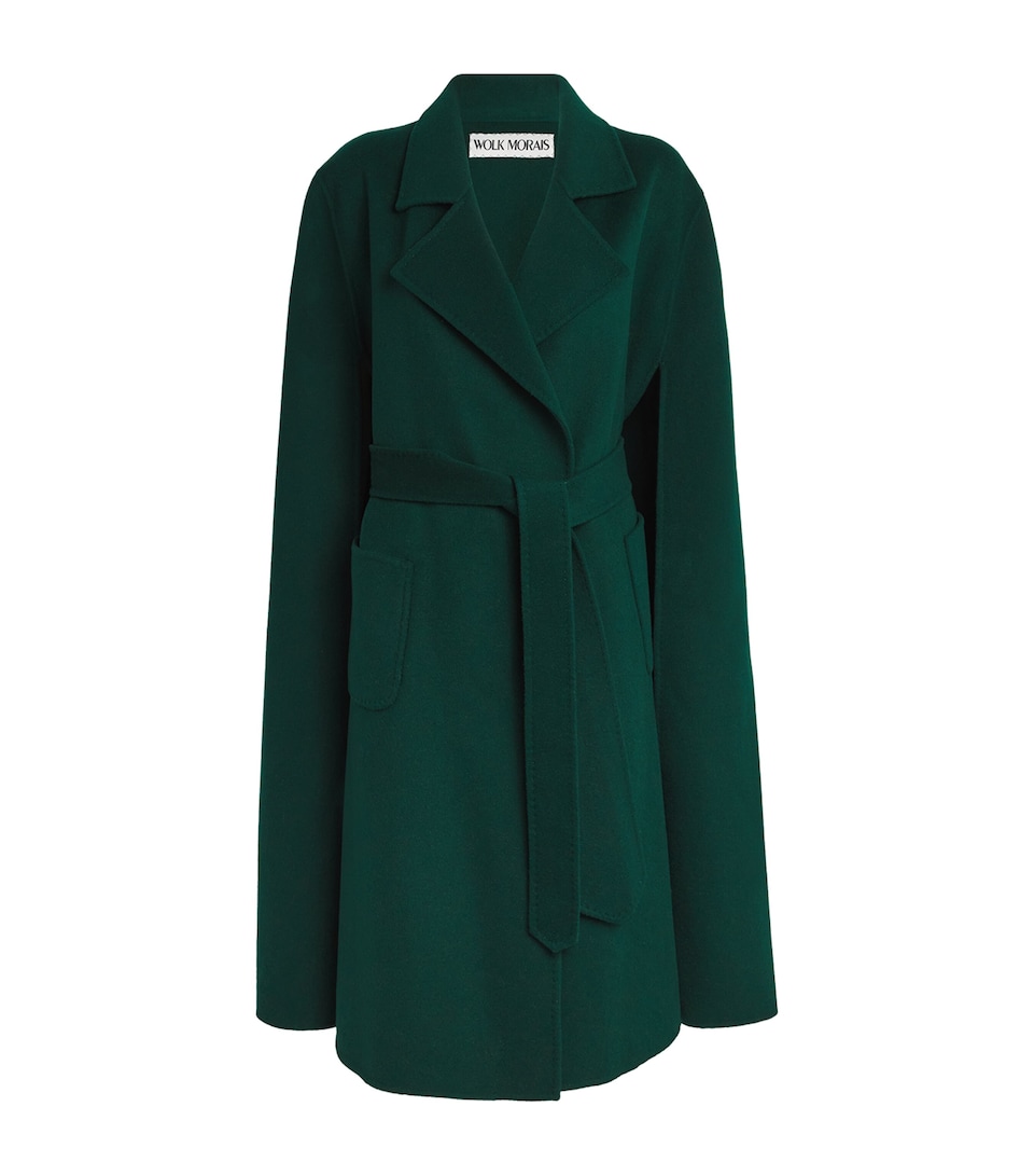 Cashmere Belted On Set Cape