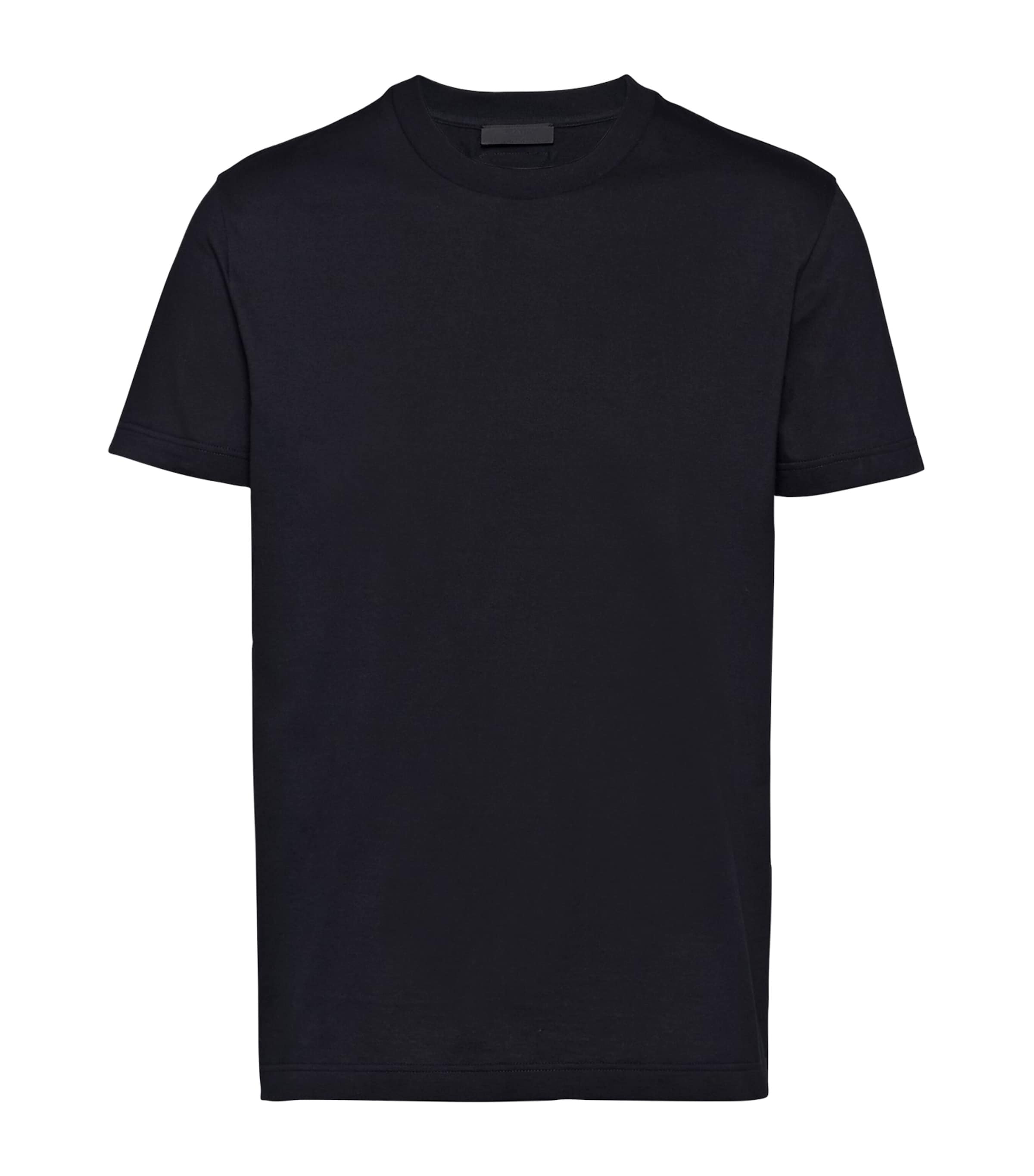 Moncler Cotton Logo-Trim T-Shirt | Harrods US
