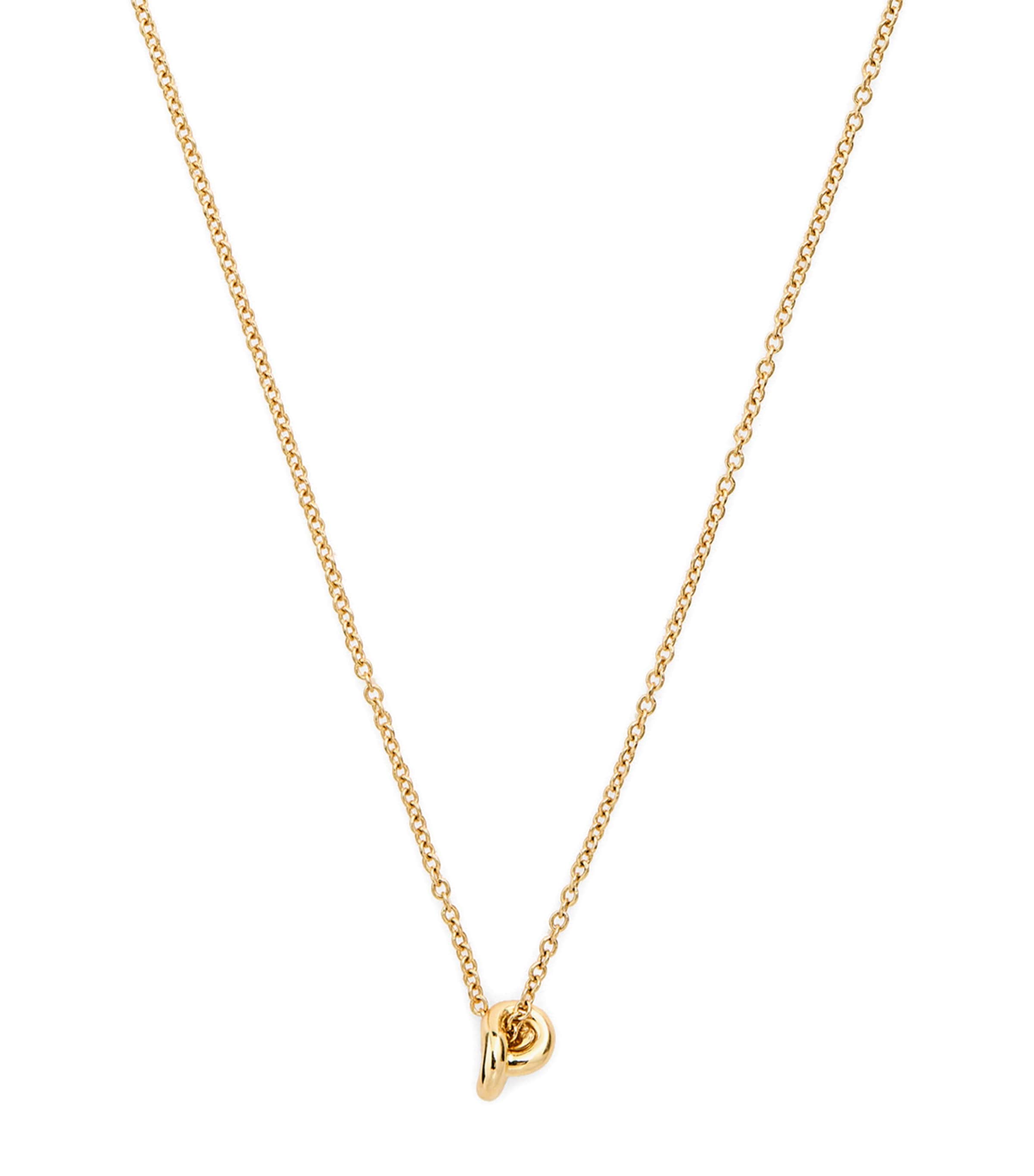Yellow Gold Legacy Knot Pendant Necklace