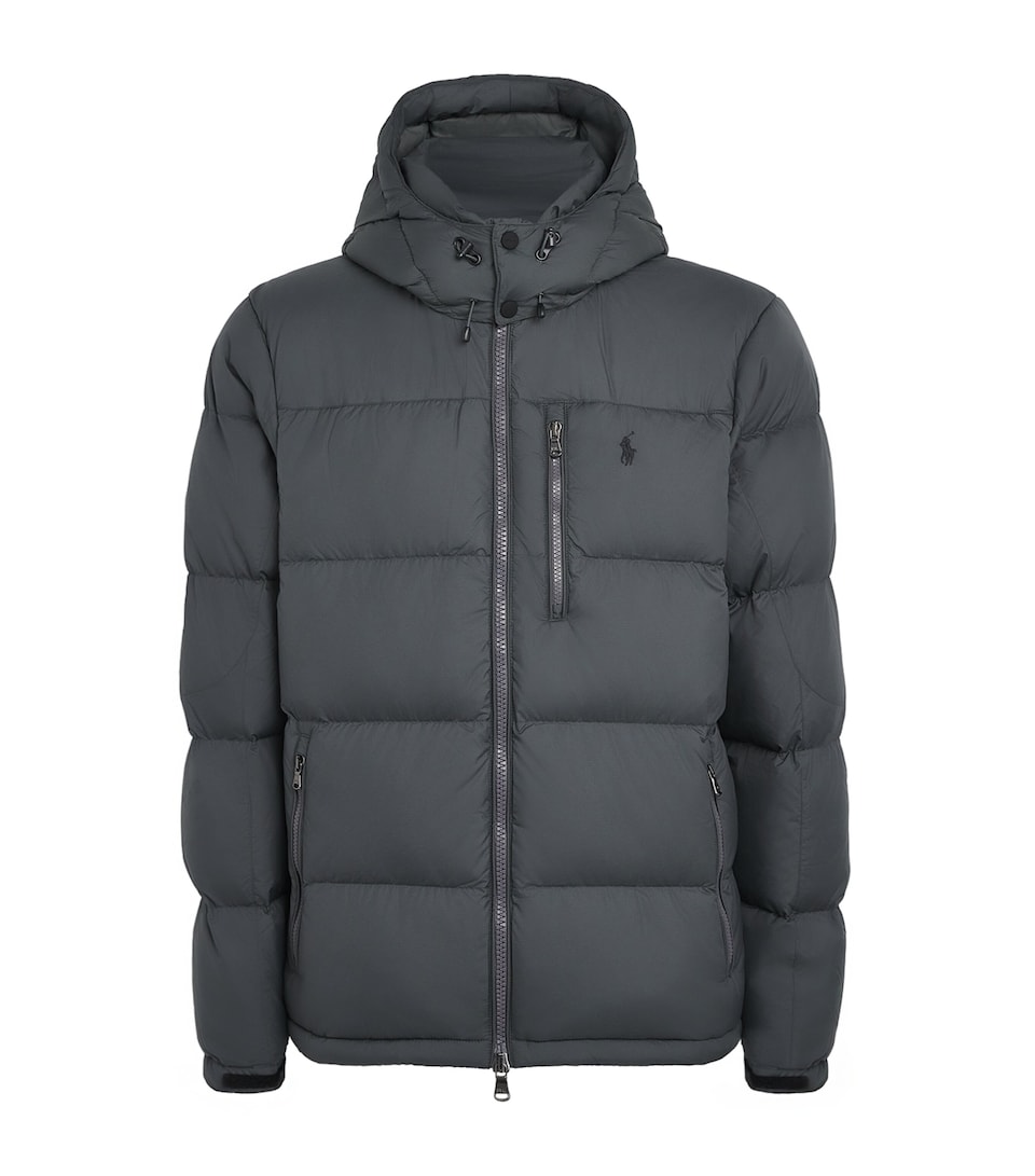 Polo Ralph Lauren Mens Down-Padded Gorham Jacket Charcoal Grey