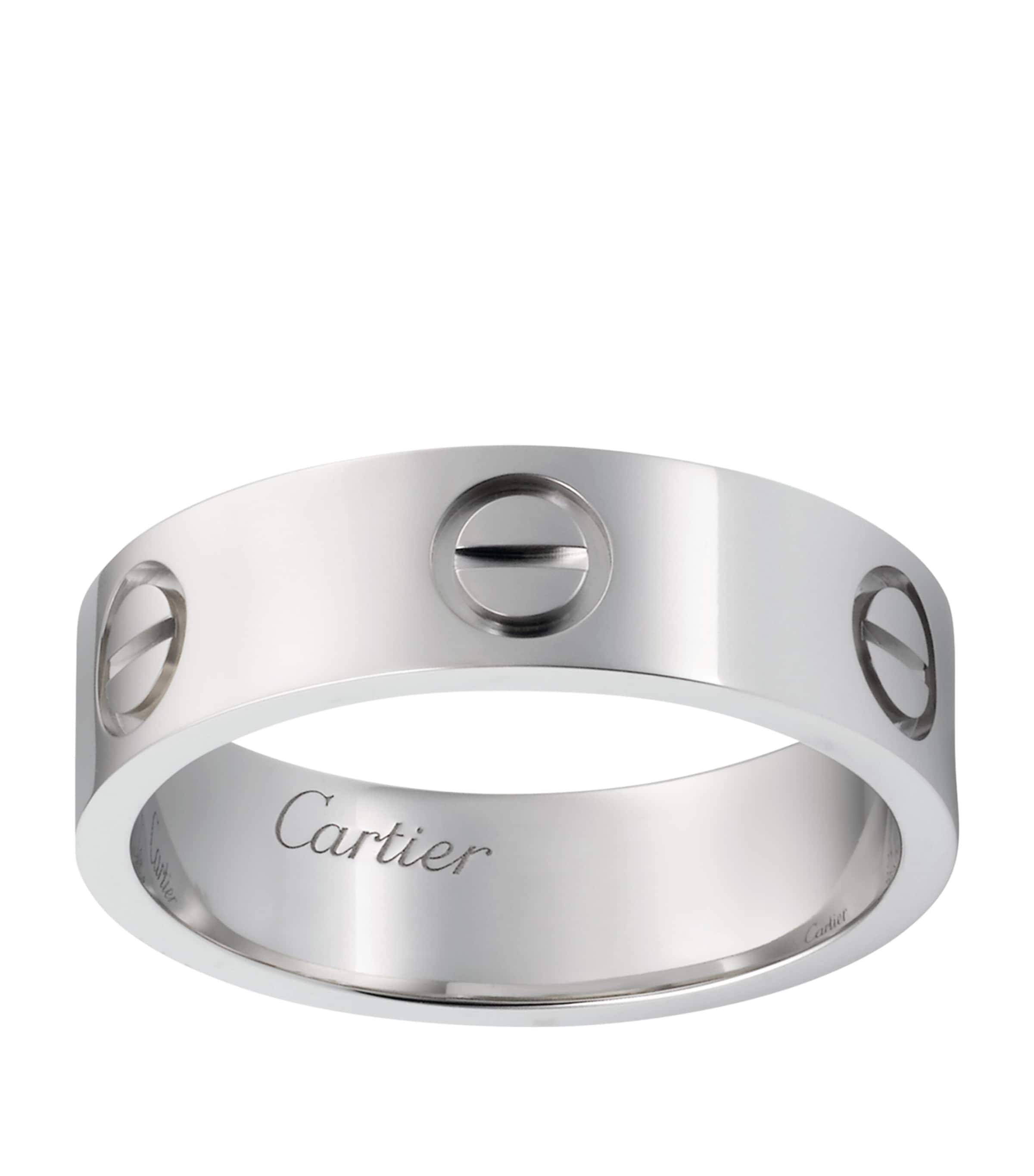 Platinum LOVE Ring