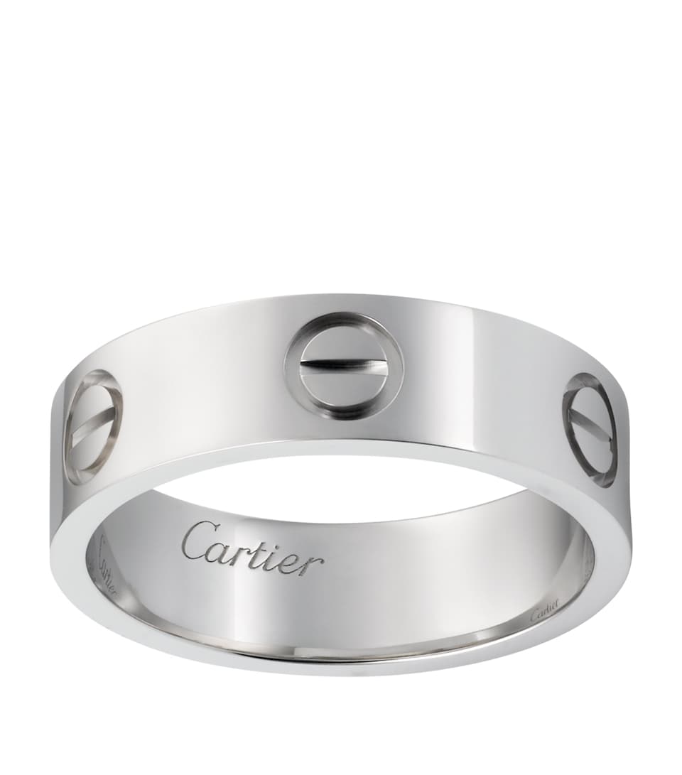 Platinum LOVE Ring