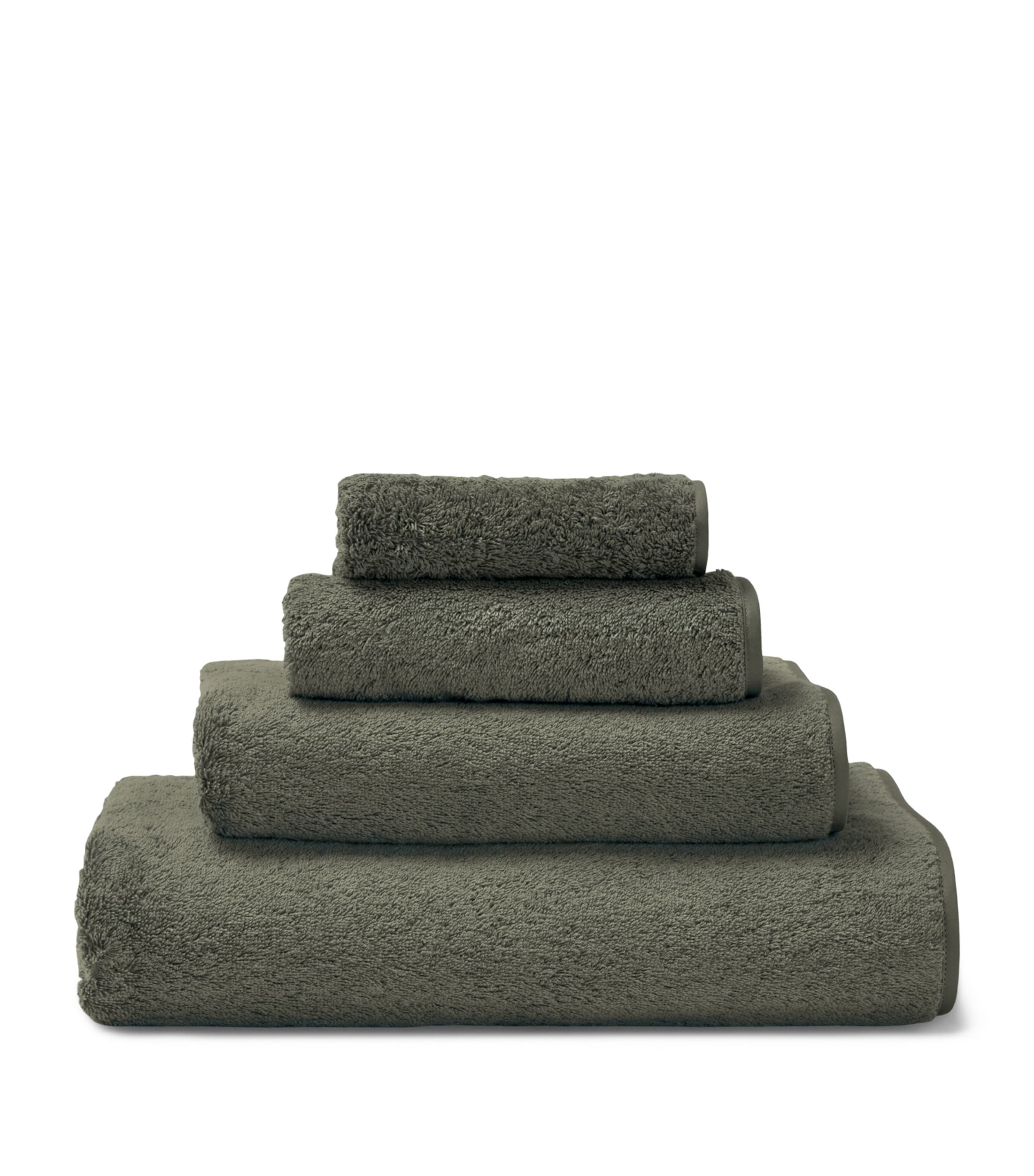 Frette Unito Hand Towel (60cm x 110cm) Verdigris