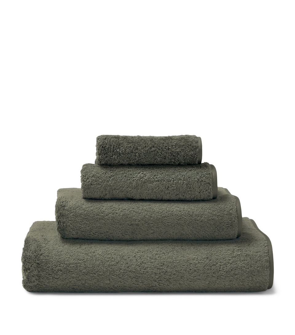 Frette Unito Hand Towel (60cm x 110cm) Verdigris