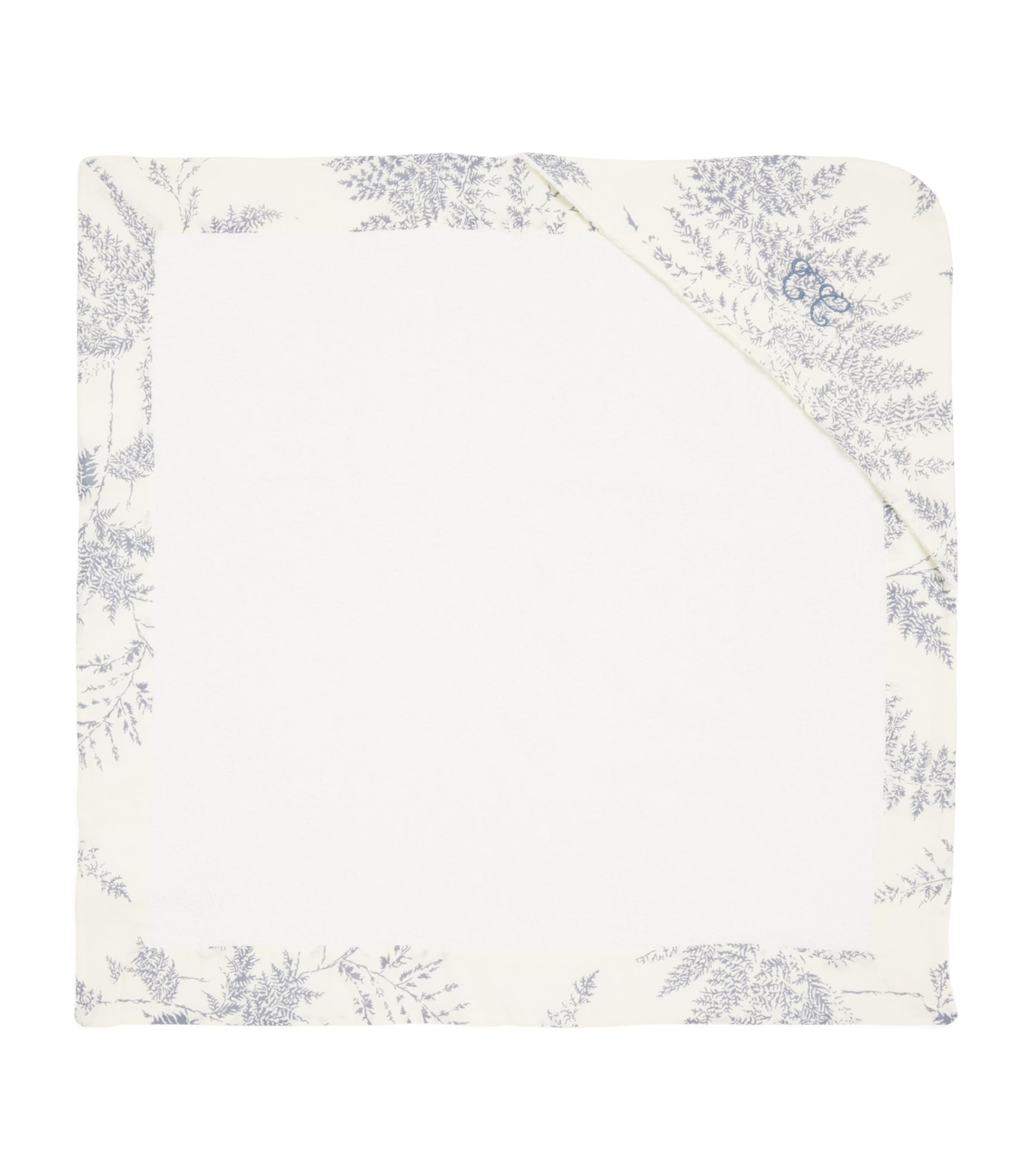 Tartine et Chocolat Cotton-Blend Printed Hooded Towel (70cm x 70cm) Chambray