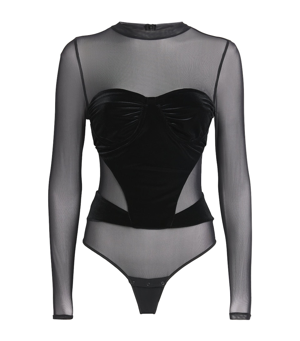 Maybe Later Thong Bodysuit