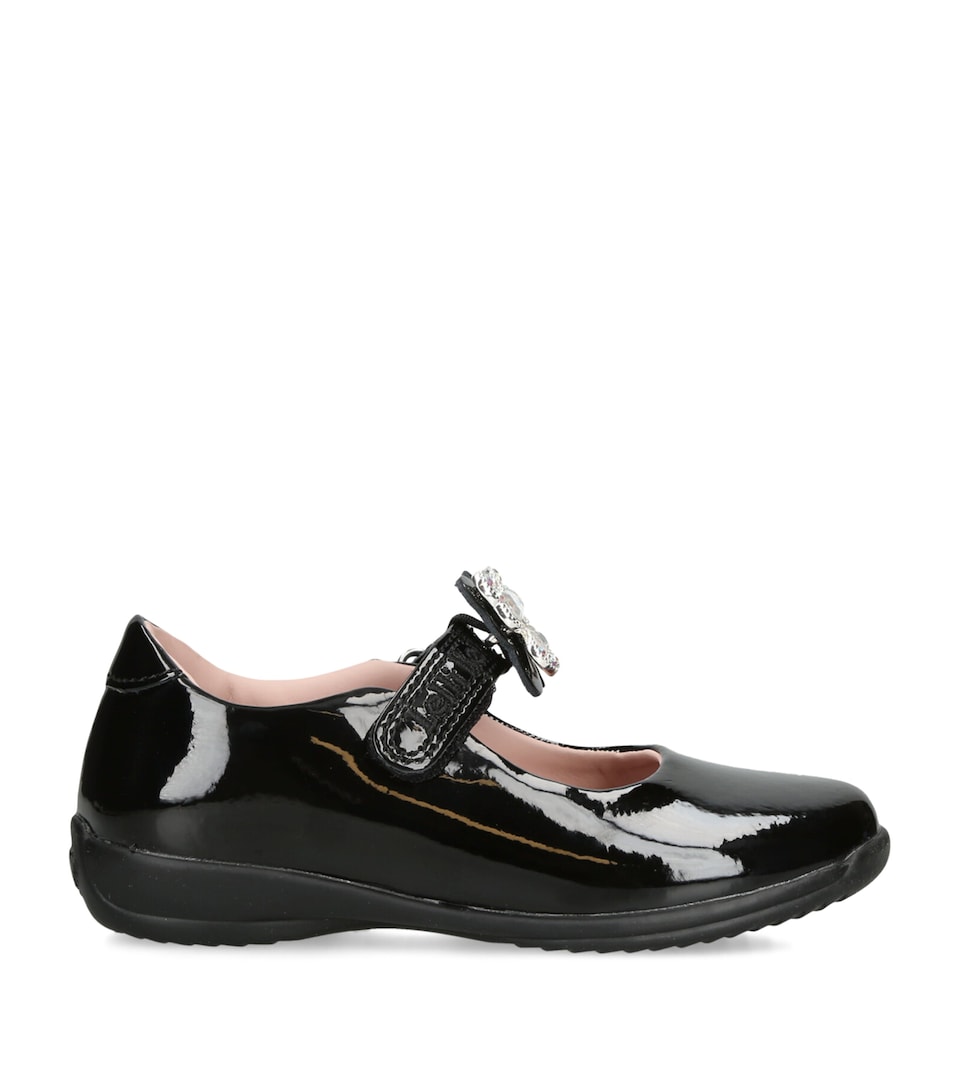 Lelli Kelly Patent Leather Selena School Shoes Black
