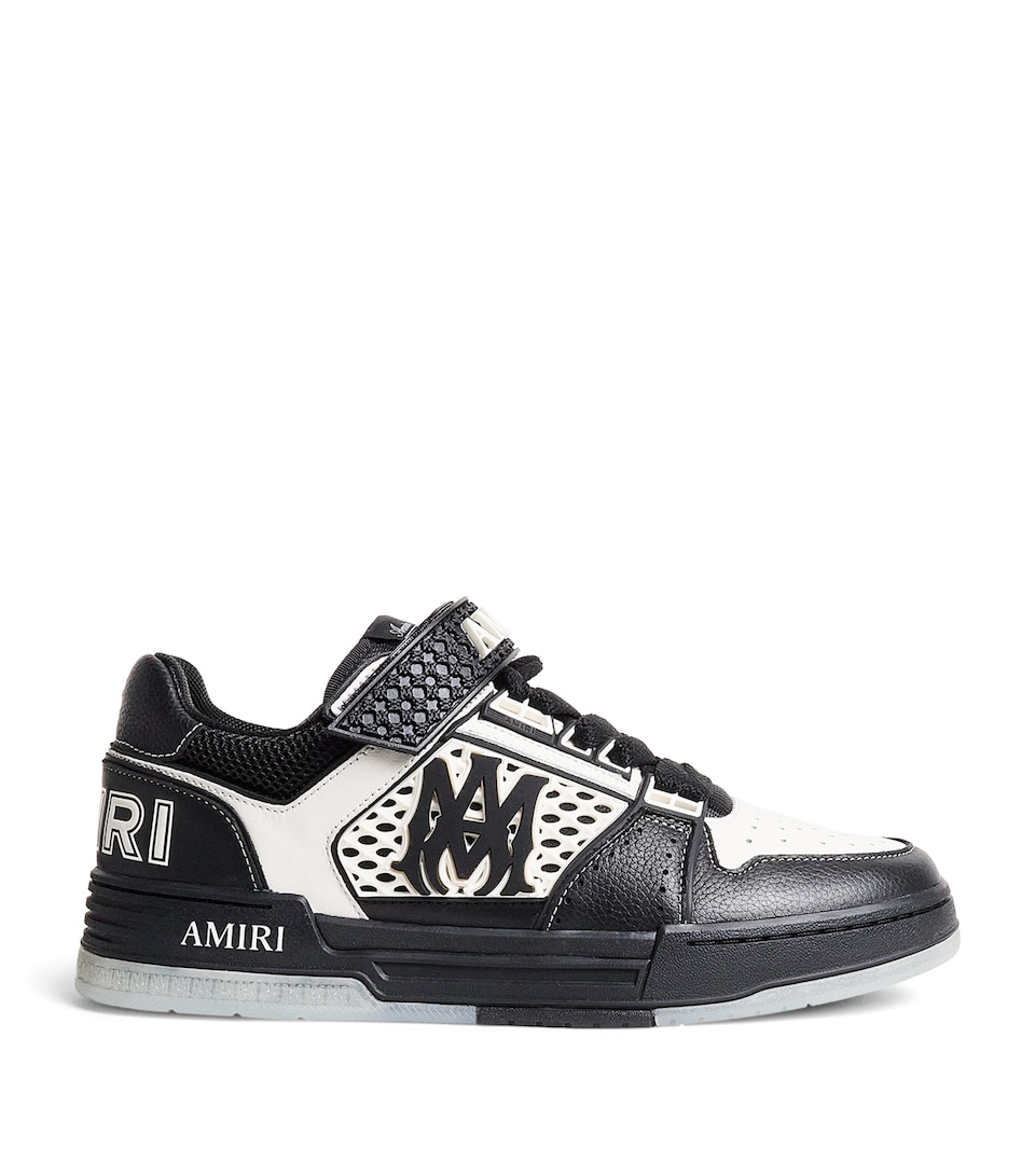 AMIRI Leather MA Skyline Sneakers Black Ivory